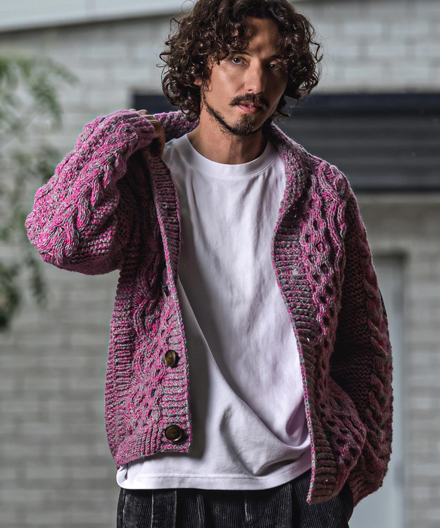 Pink Gray杢