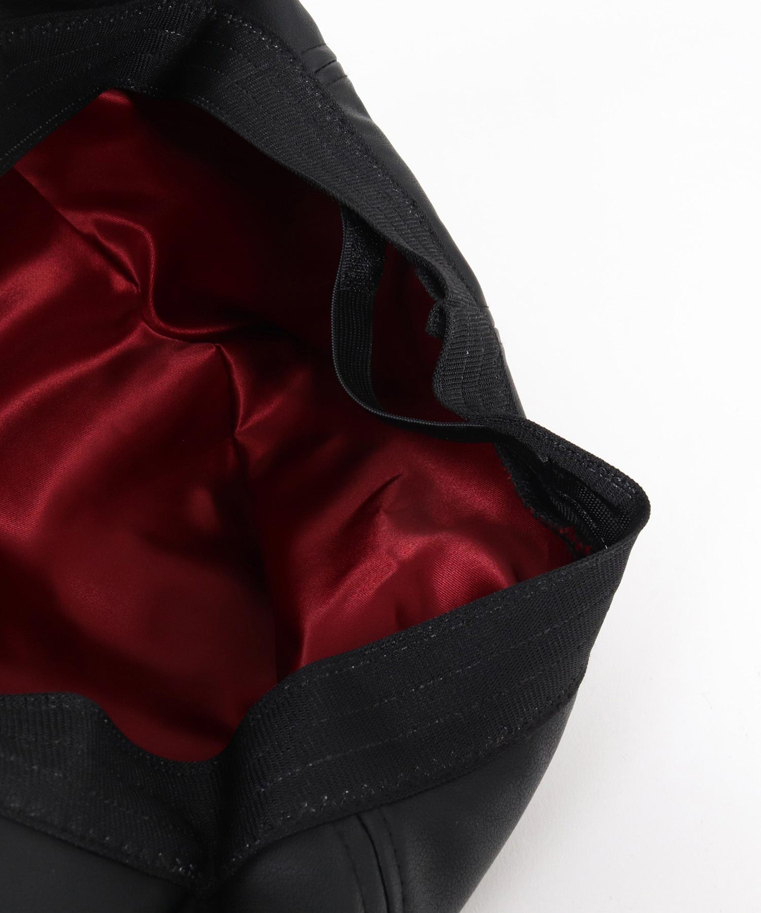 CAMBIO(カンビオ)】 Matte PU Leather Casquette PUレザーキャスケット