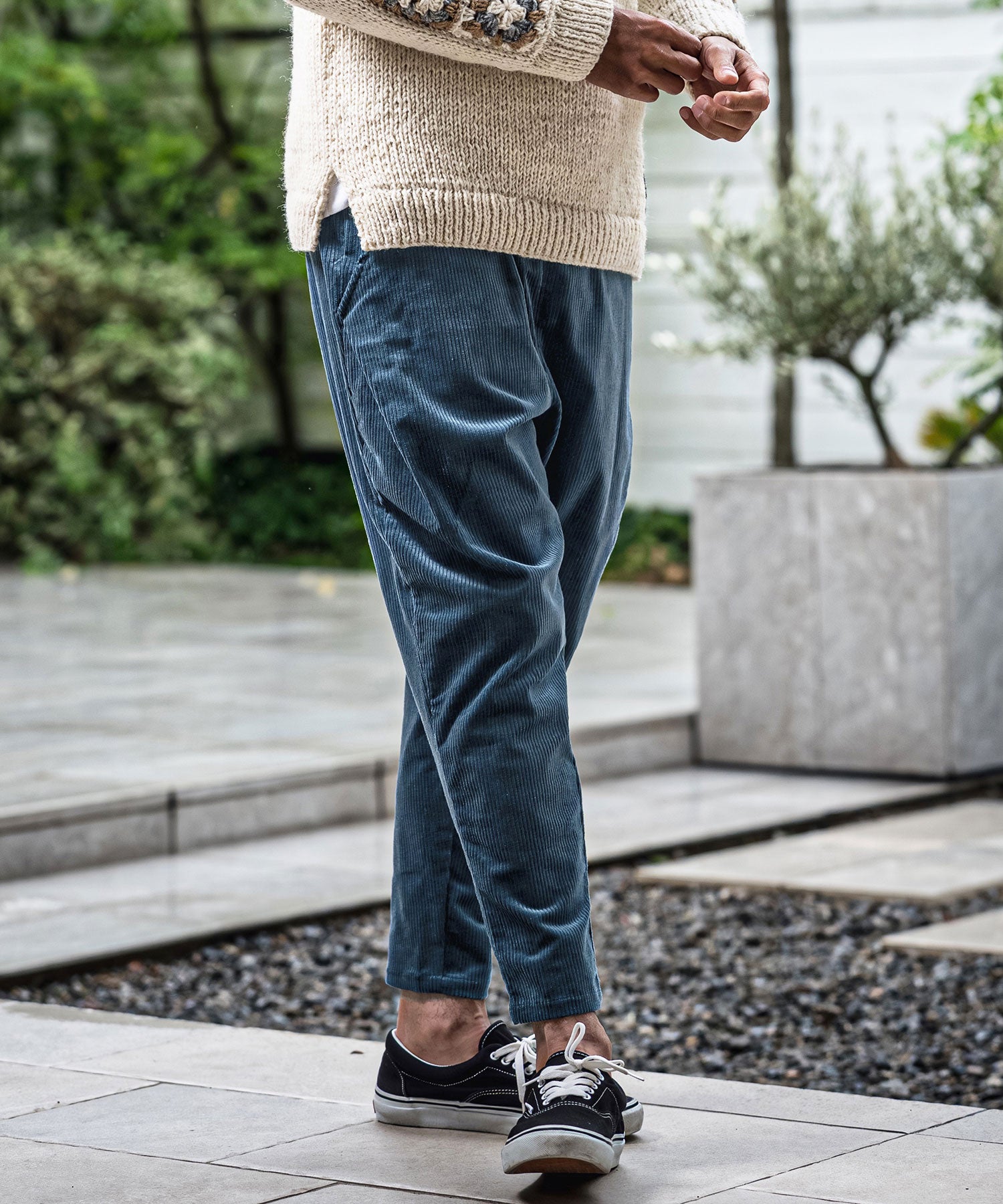 CAMBIO(カンビオ)】【予約販売9月中旬～下旬入荷】Stretch Corduroy