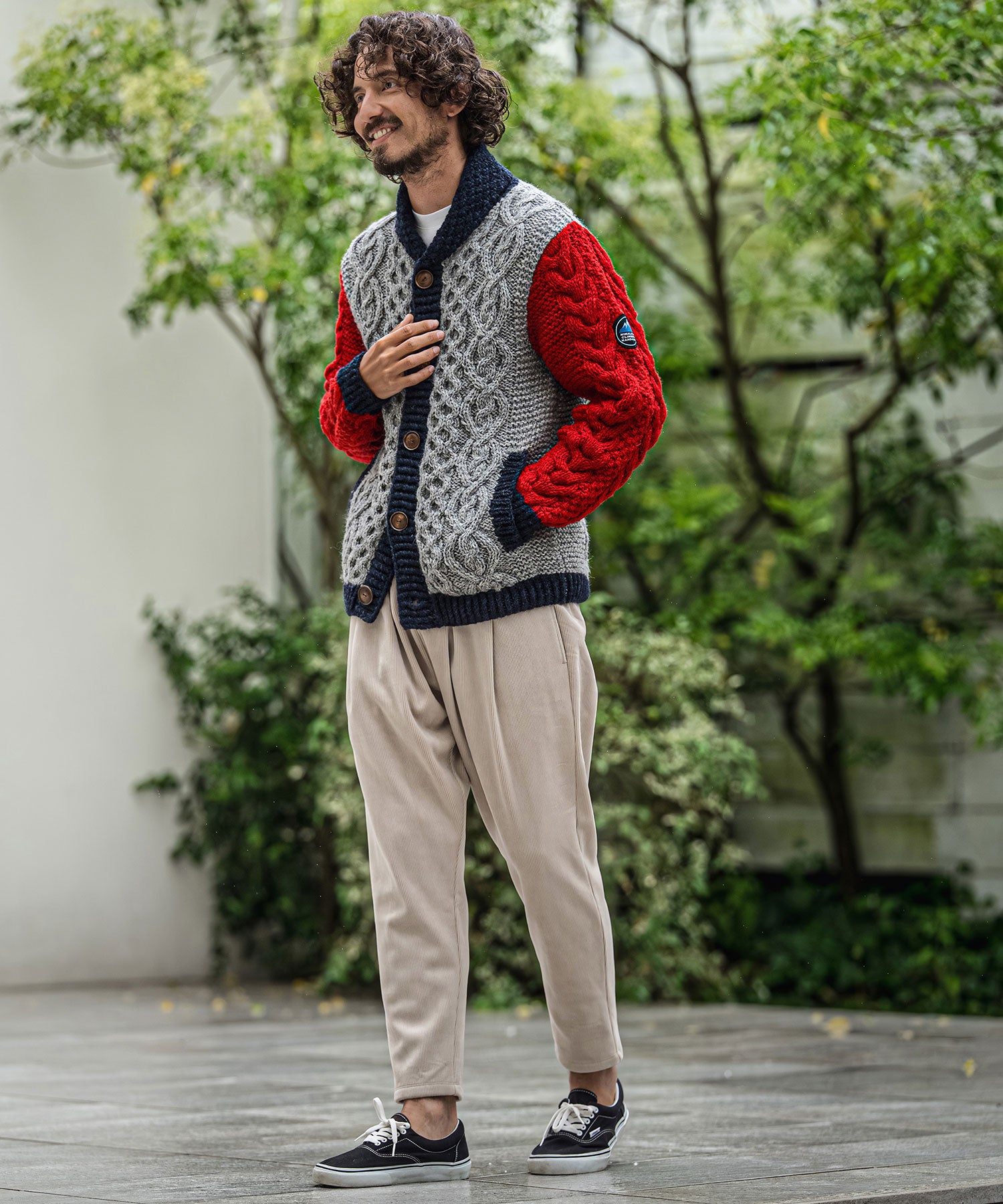 CAMBIO(カンビオ)】【予約販売8月下旬～9月上旬入荷】Fleece Back