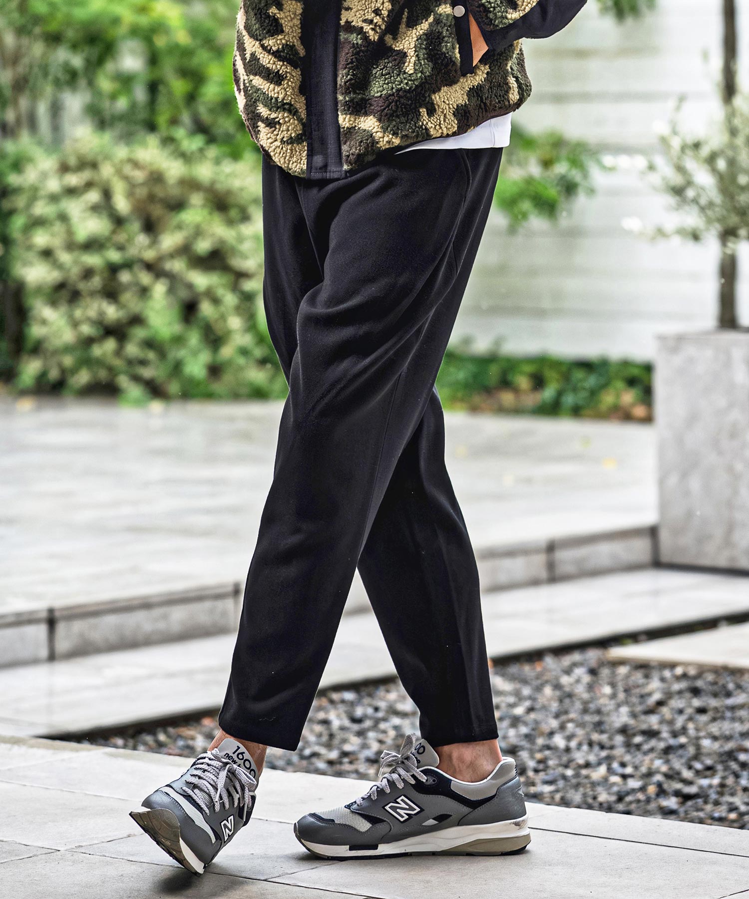 CAMBIO(カンビオ)】【予約販売8月中旬～下旬入荷】Brushed Slacks