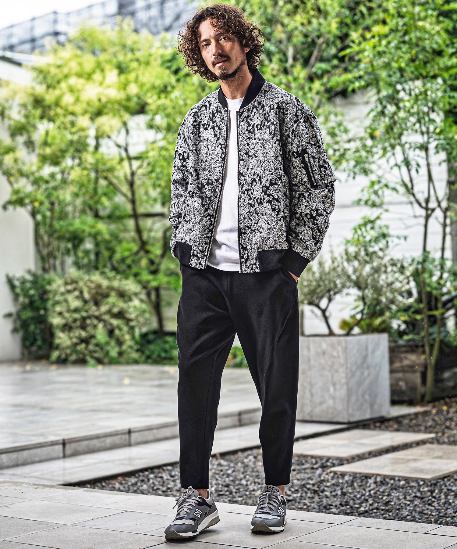 CAMBIO(カンビオ)】【予約販売8月中旬～下旬入荷】Brushed Slacks