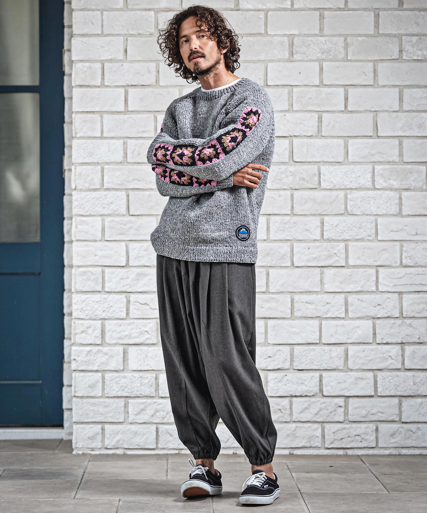 CAMBIO(カンビオ)】【予約販売8月中旬～下旬入荷】Brushed Slacks