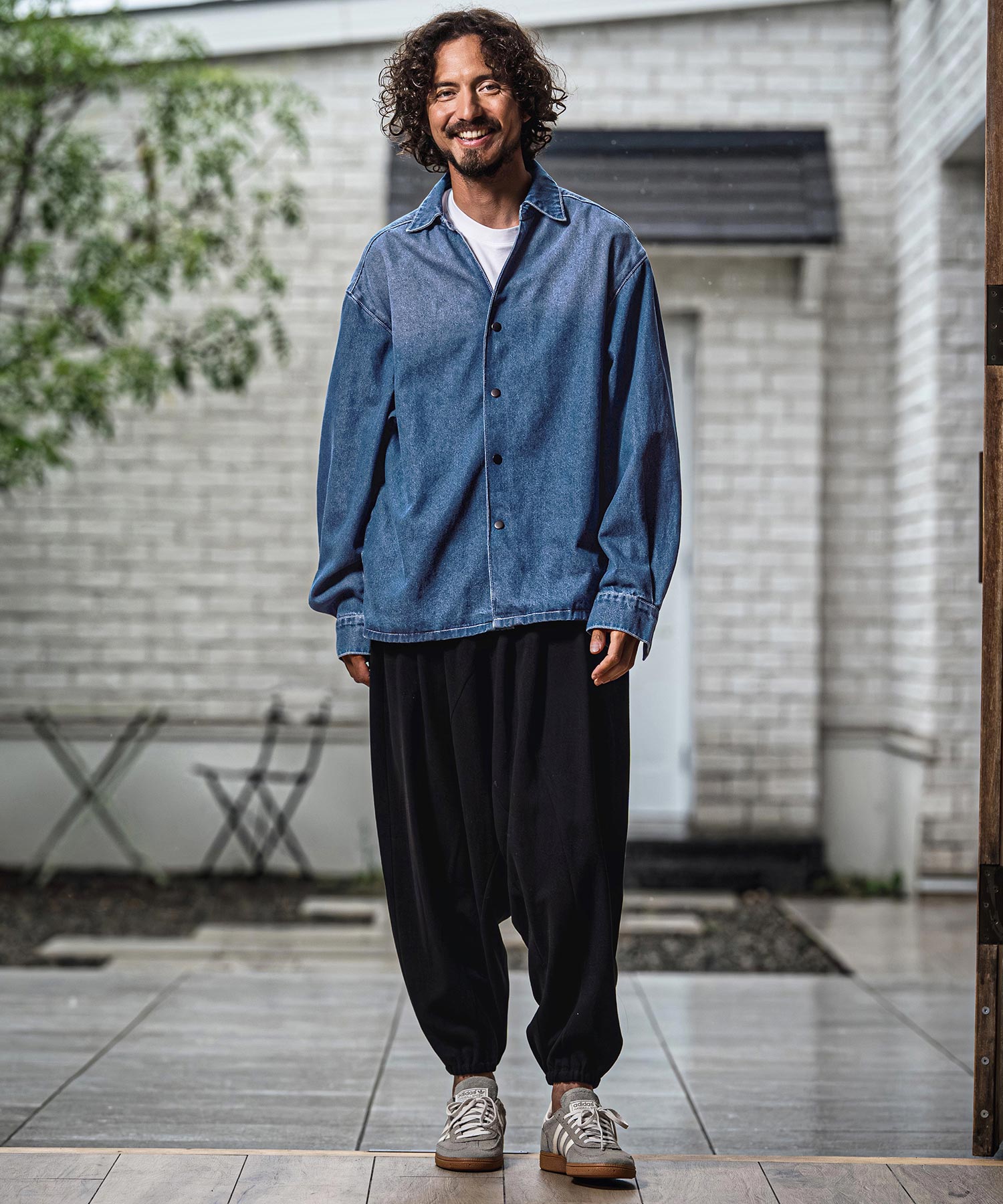トップス machan CAMBIO(カンビオ)】【予約販売7月下旬～8月上旬入荷】Vintage Wash
