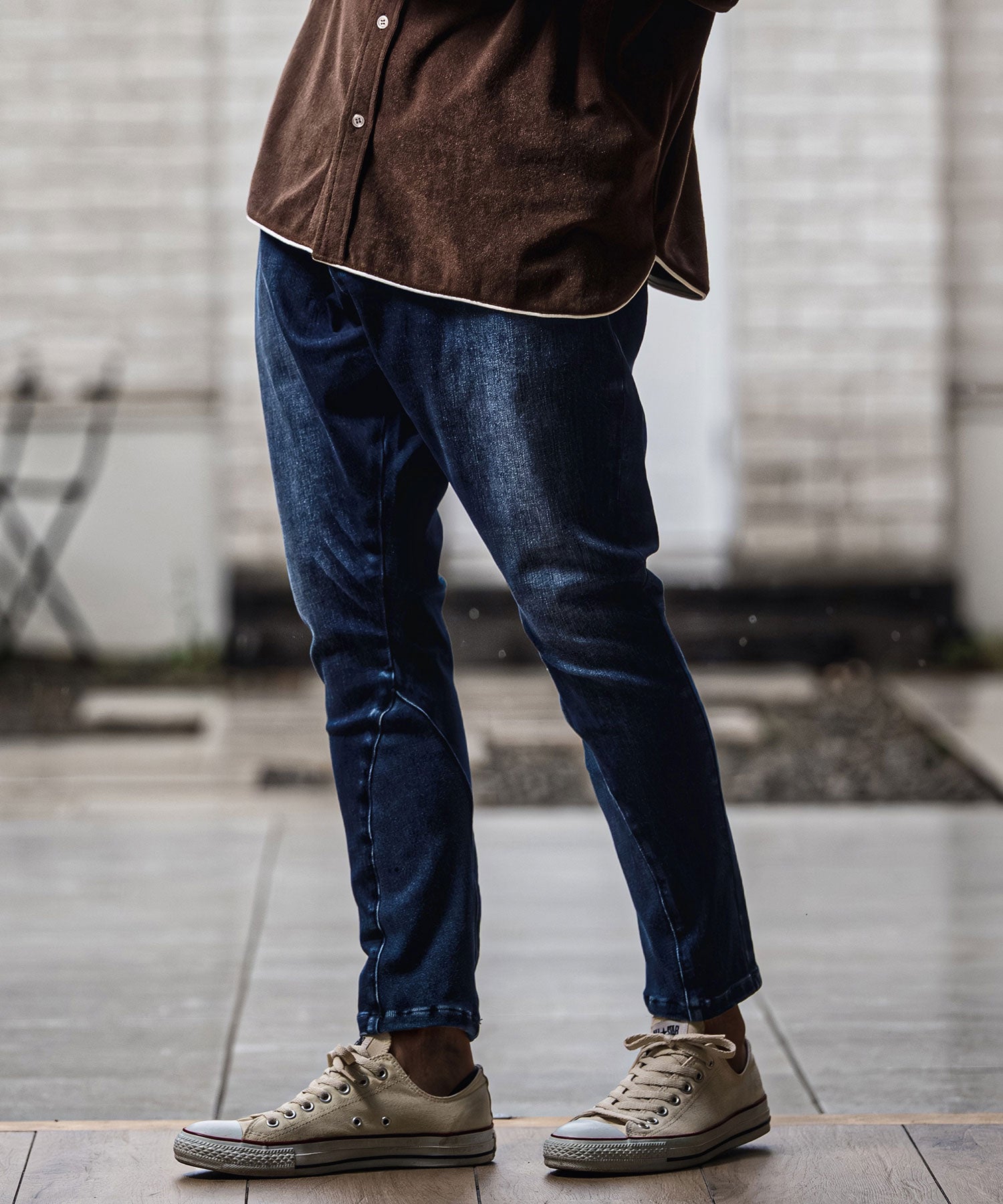 SAROUEL デニム CAMBIO(カンビオ)】【予約販売7月下旬～8月上旬入荷】Stretch Denim