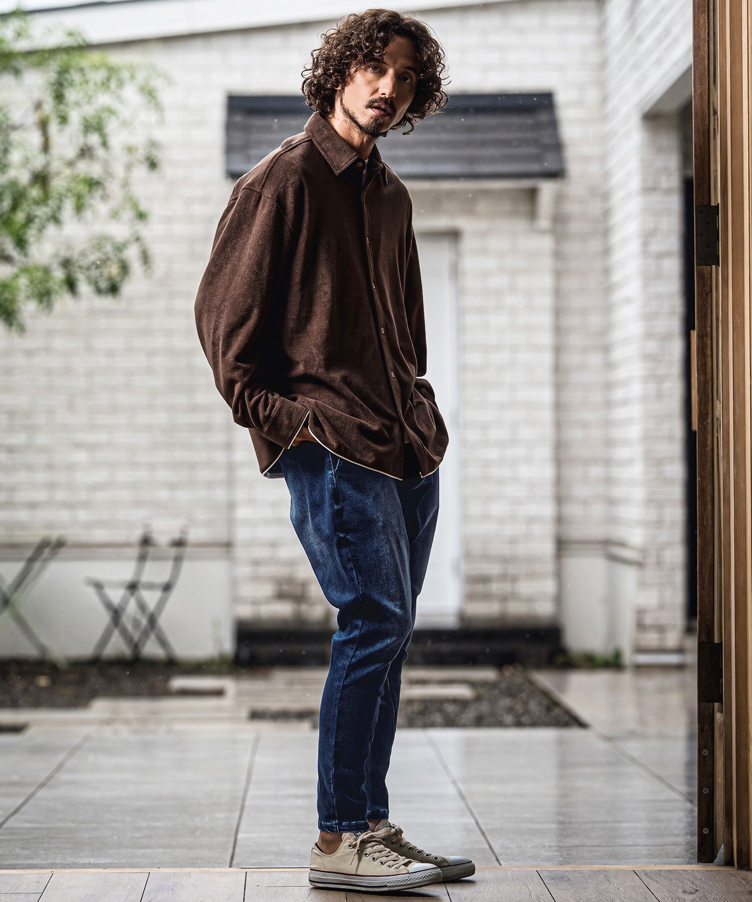 CAMBIO(カンビオ)】【予約販売7月下旬～8月上旬入荷】Stretch Denim