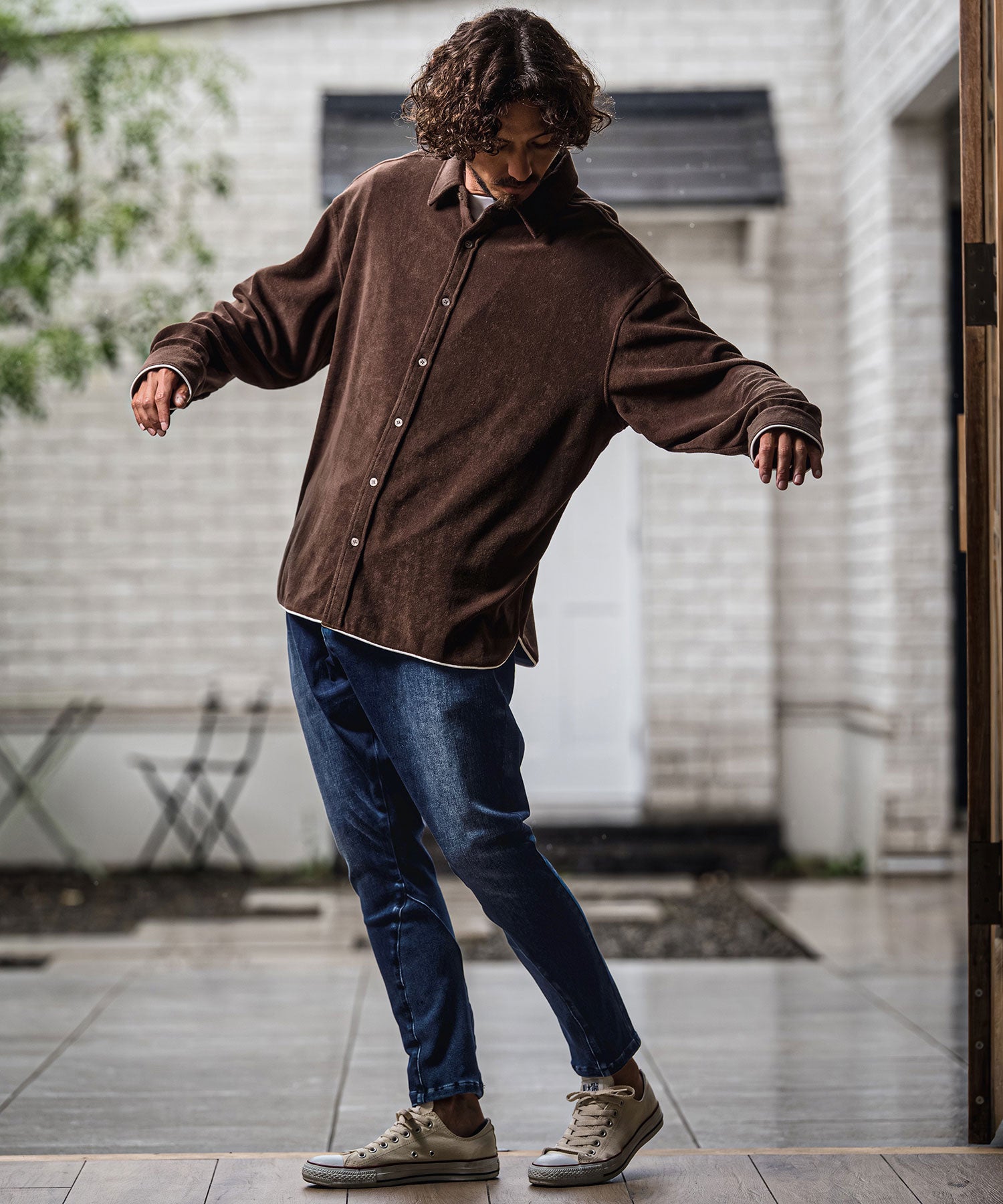 CAMBIO(カンビオ)】【予約販売7月下旬～8月上旬入荷】Stretch Denim