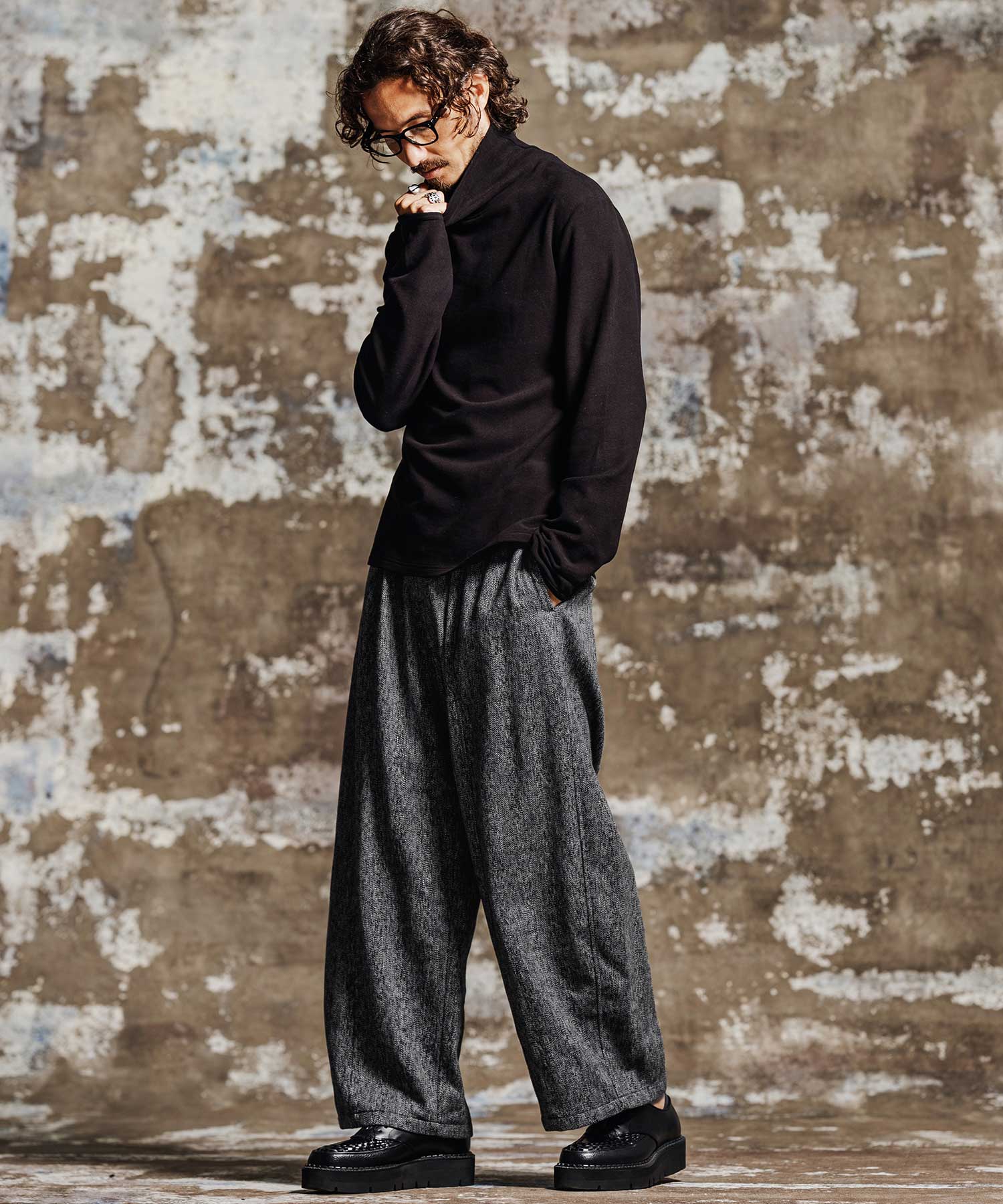 Jih Nunc(ジーヌンク)】【予約販売10月中旬～下旬入荷】 ツイード