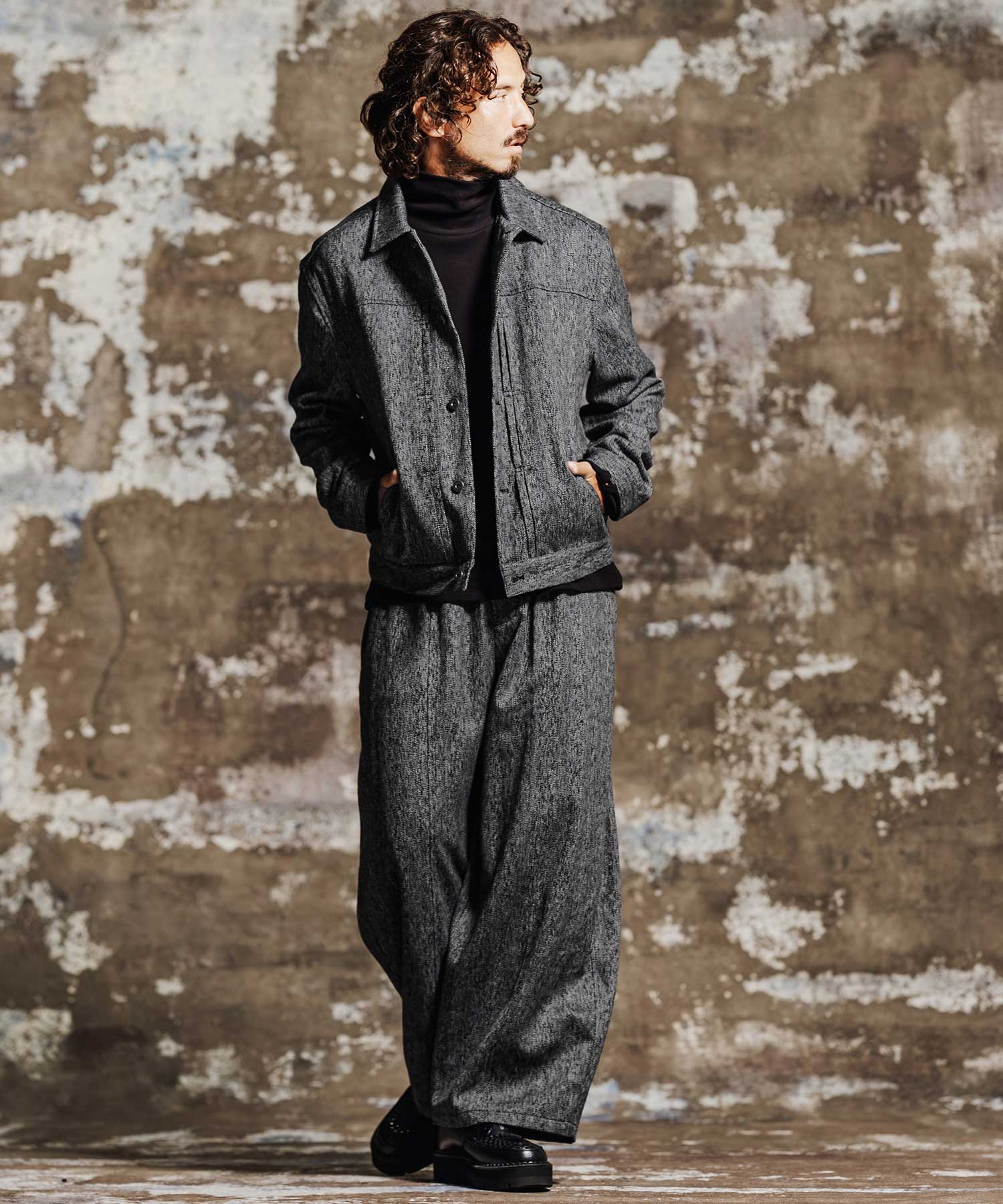 Jih Nunc(ジーヌンク)】【予約販売10月中旬～下旬入荷】 ツイードG