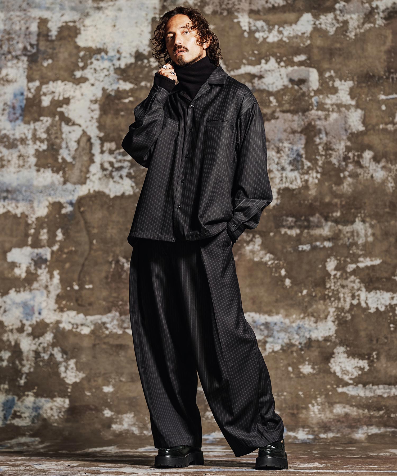 Jih Nunc(ジーヌンク)】【予約販売9月中旬～下旬入荷】 ピンストライプ