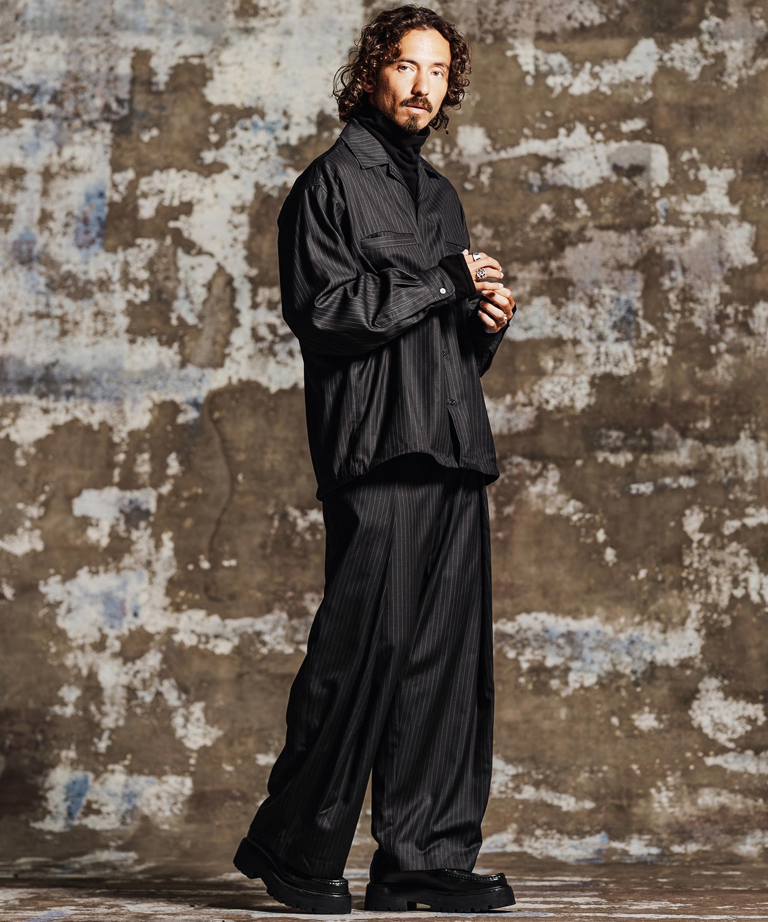 Jih Nunc(ジーヌンク)】【予約販売9月中旬～下旬入荷】 ピンストライプ