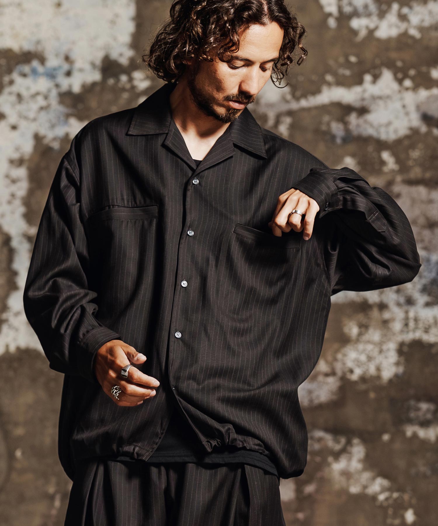 Jih Nunc(ジーヌンク)】【予約販売9月中旬～下旬入荷】 ピンストライプ