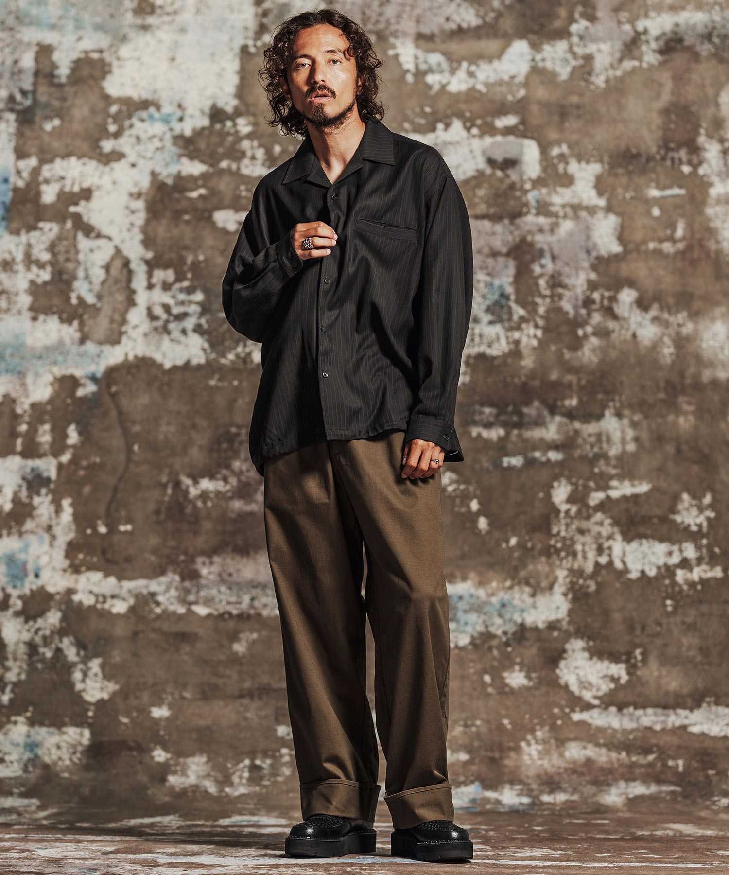 Jih Nunc(ジーヌンク)】【予約販売9月中旬～下旬入荷】 ピンストライプ