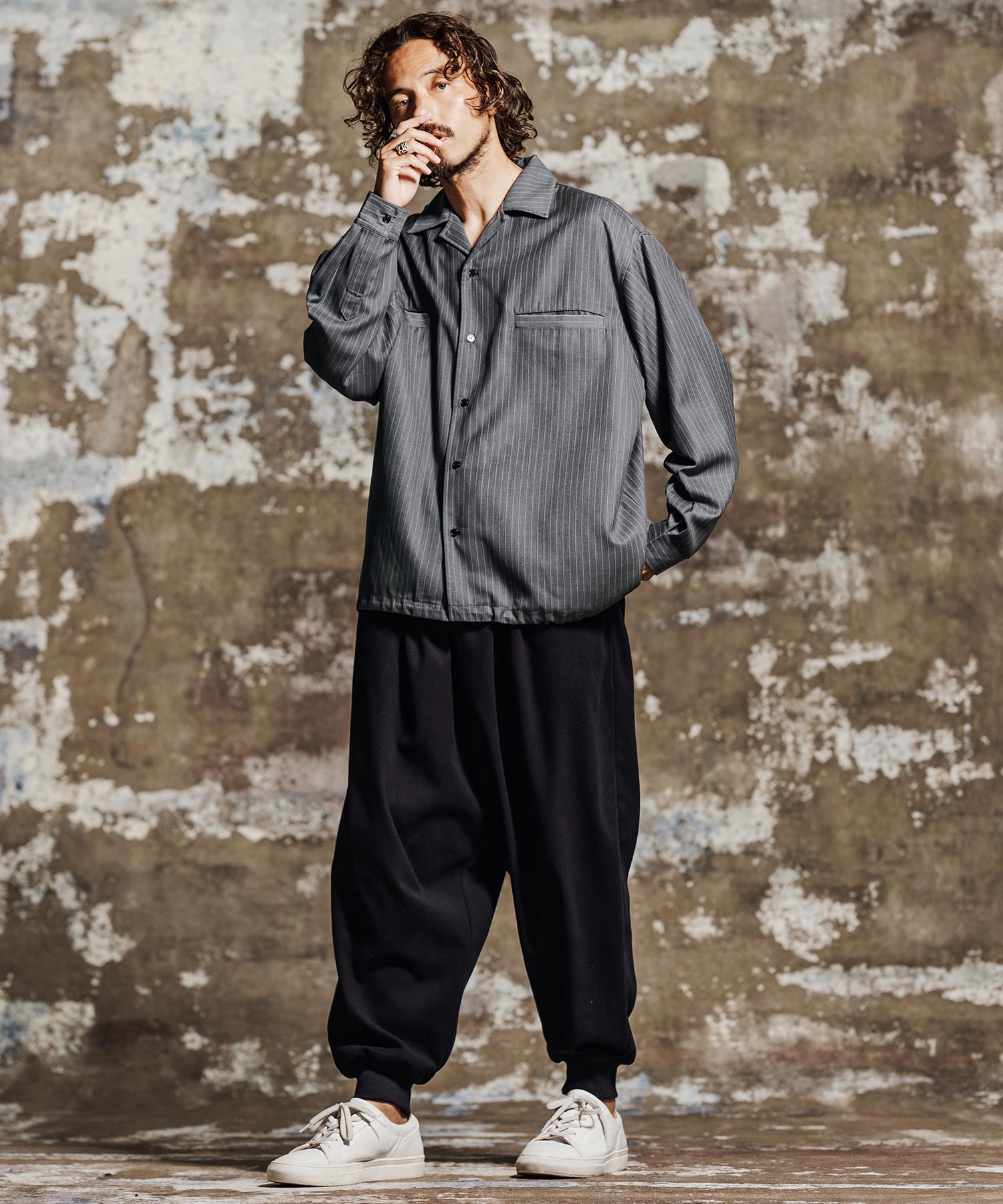 Jih Nunc(ジーヌンク)】【予約販売9月中旬～下旬入荷】 ピンストライプ
