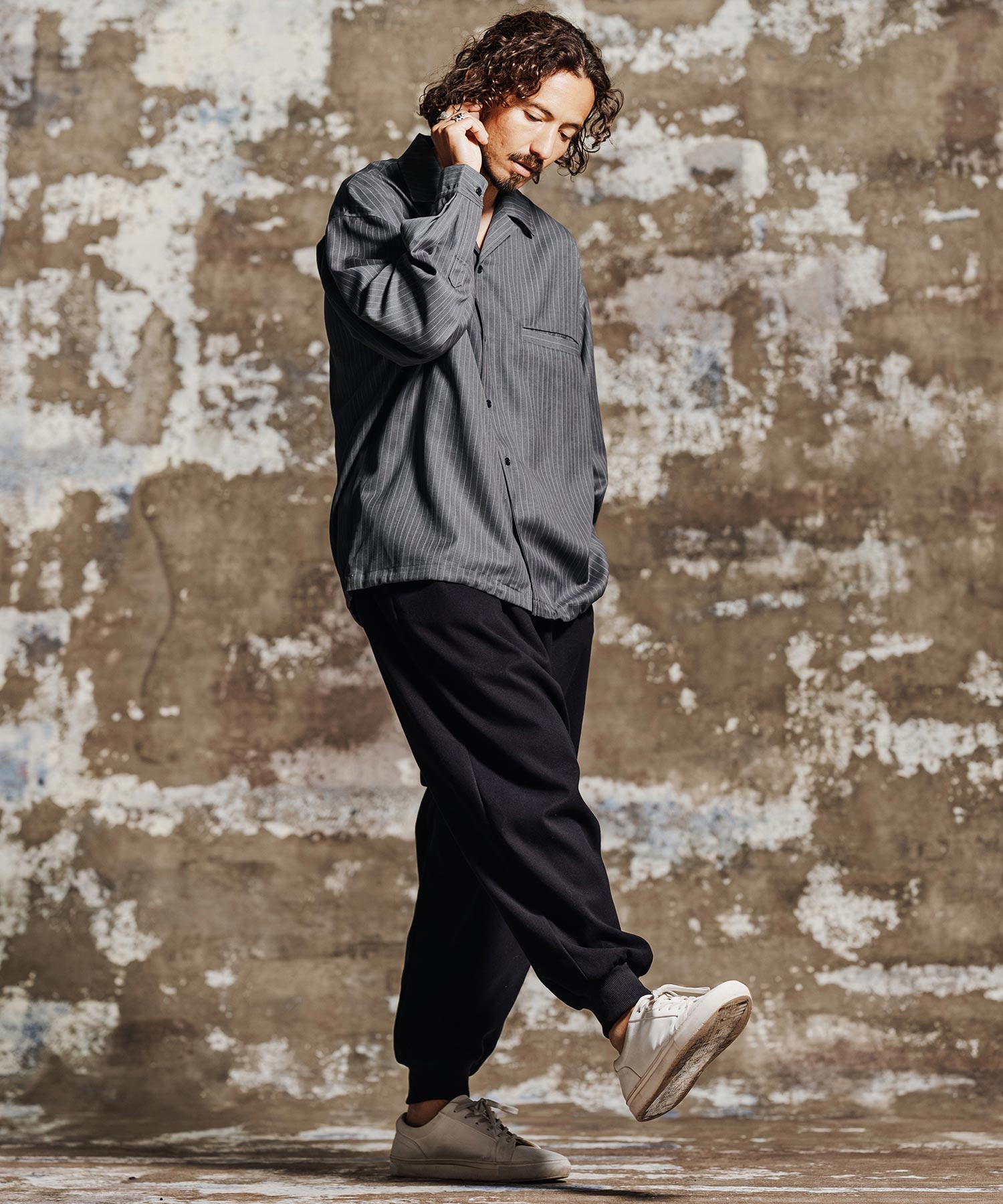 Jih Nunc(ジーヌンク)】【予約販売9月中旬～下旬入荷】 ピンストライプ