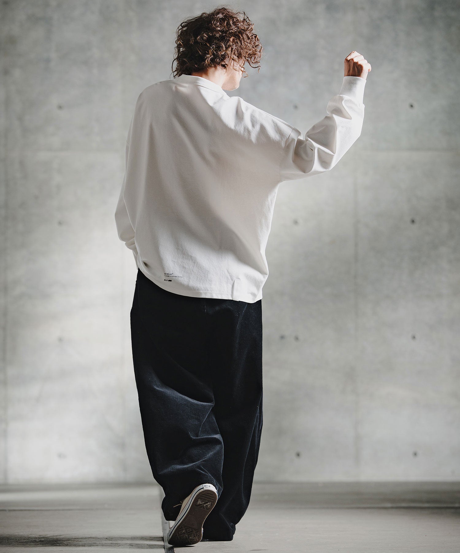 GLIMCLAP(グリムクラップ)】4-Wale Cotton Corduroy Cocoon Wide-Leg