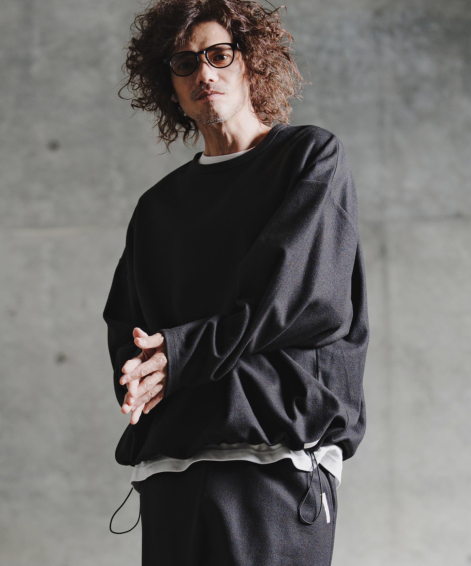 カンビオCAMBIO購入▢ GLIMCLAPのジャージ▢ GLIMCLAP(グリムクラップ)】【予約販売8月下旬～9月上旬入荷】Knit