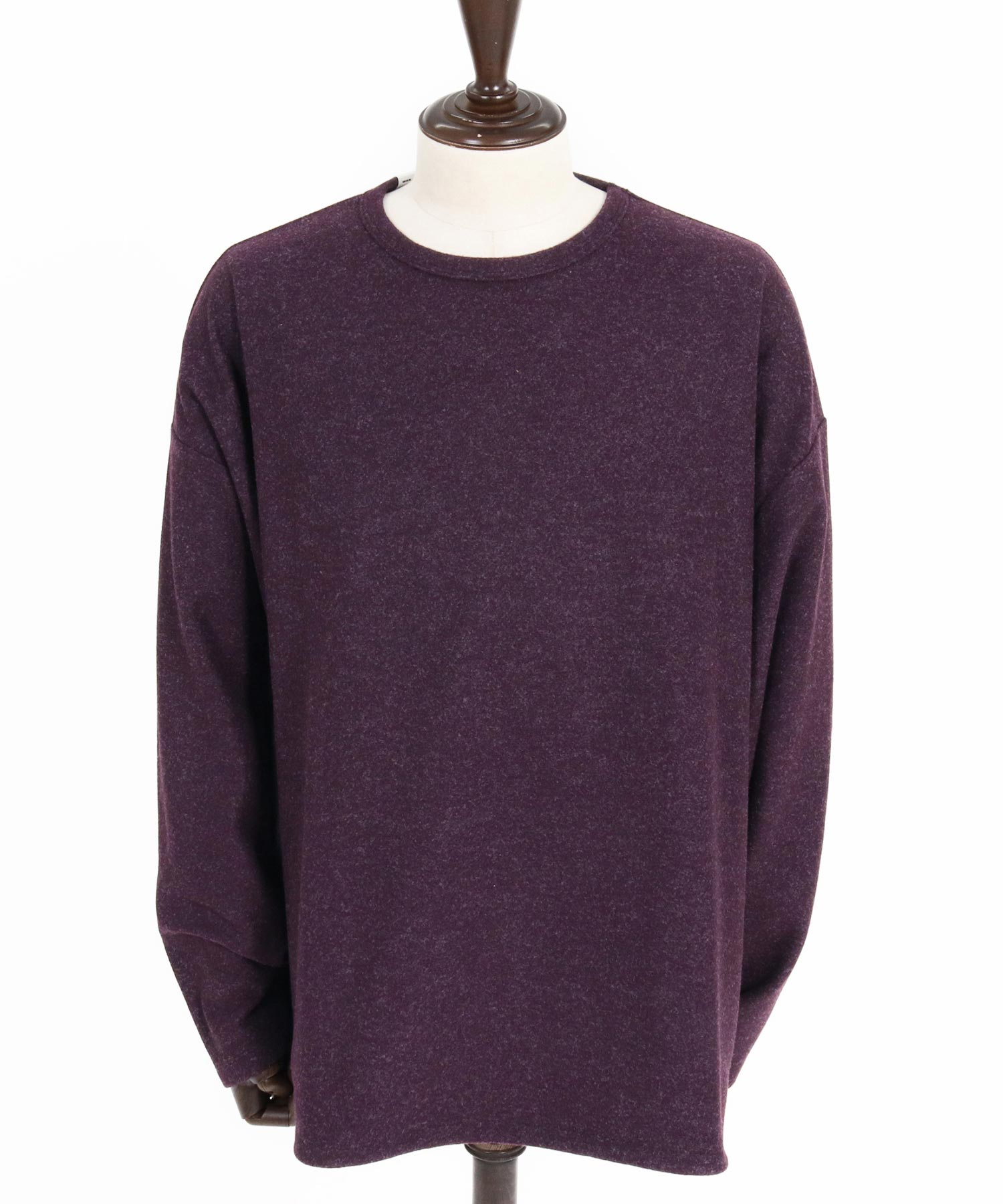 GLIMCLAP(グリムクラップ)】Knit-Like Oversized Jersey Top