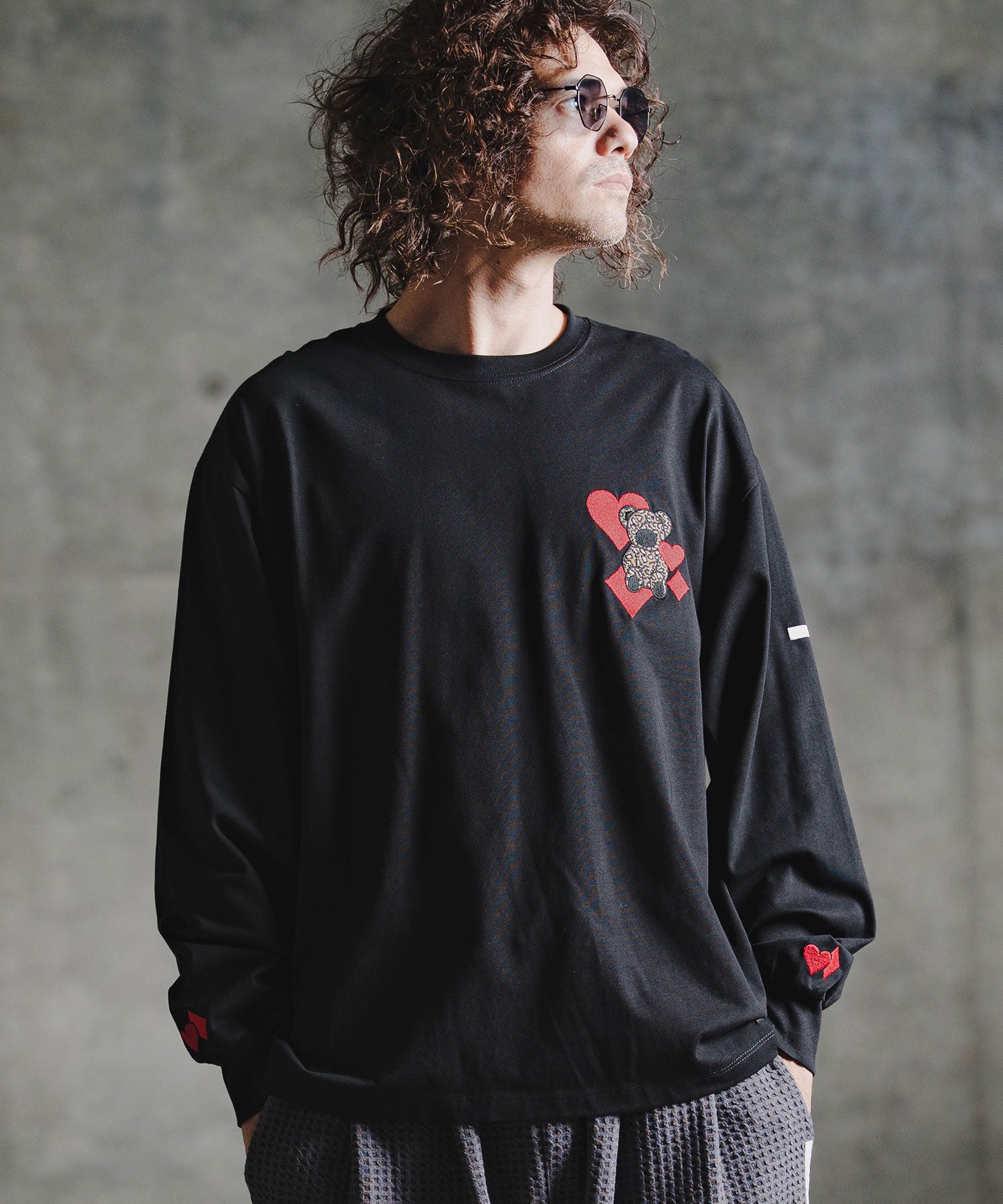 GLIMCLAP(グリムクラップ)　 商品番号 mj8919 GLIMCLAP(グリムクラップ)】【予約販売8月上旬～中旬入荷】Embroidered