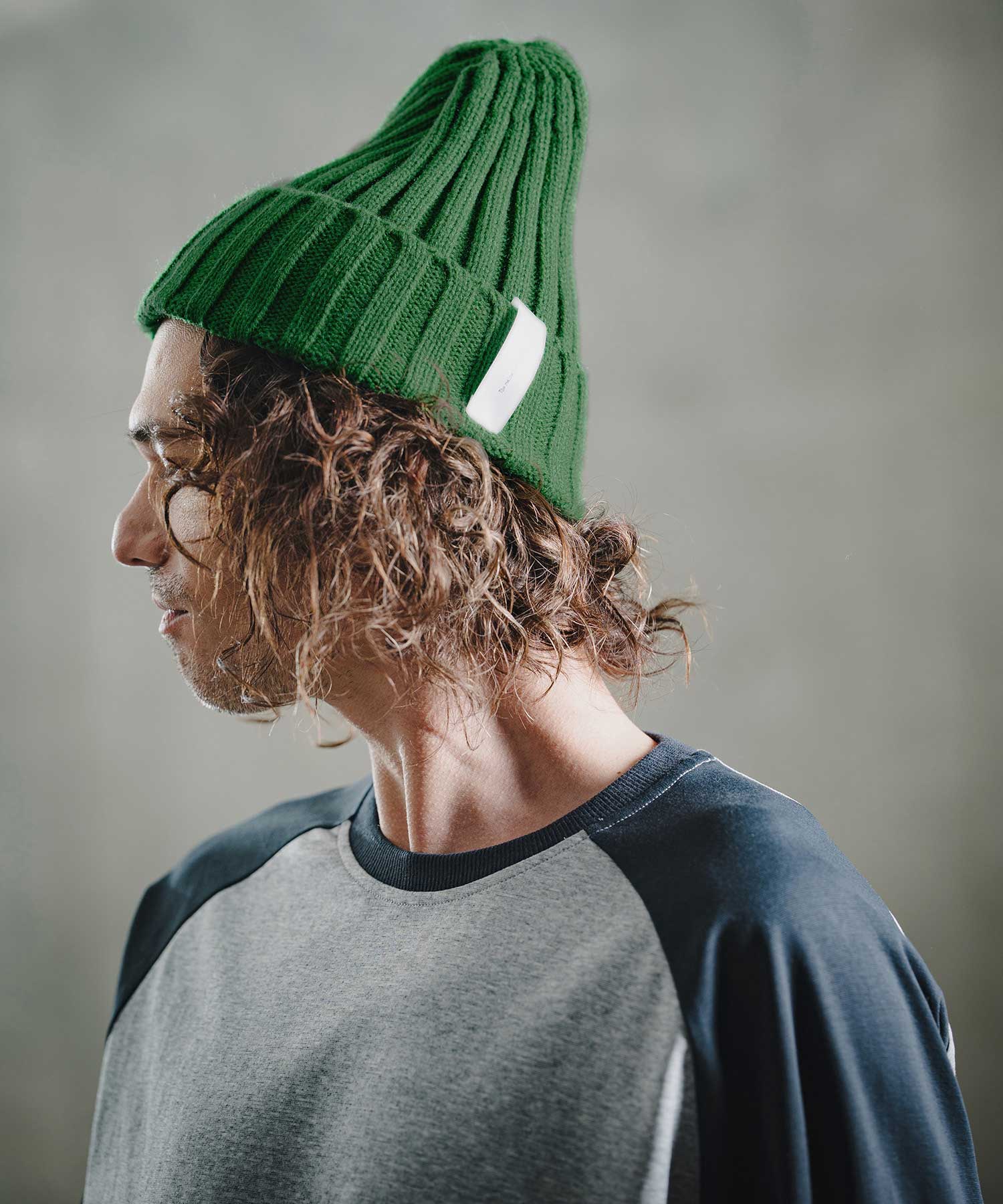 GLIMCLAP(グリムクラップ)】Wide Rib Knit Beanie ニットビーニー(211