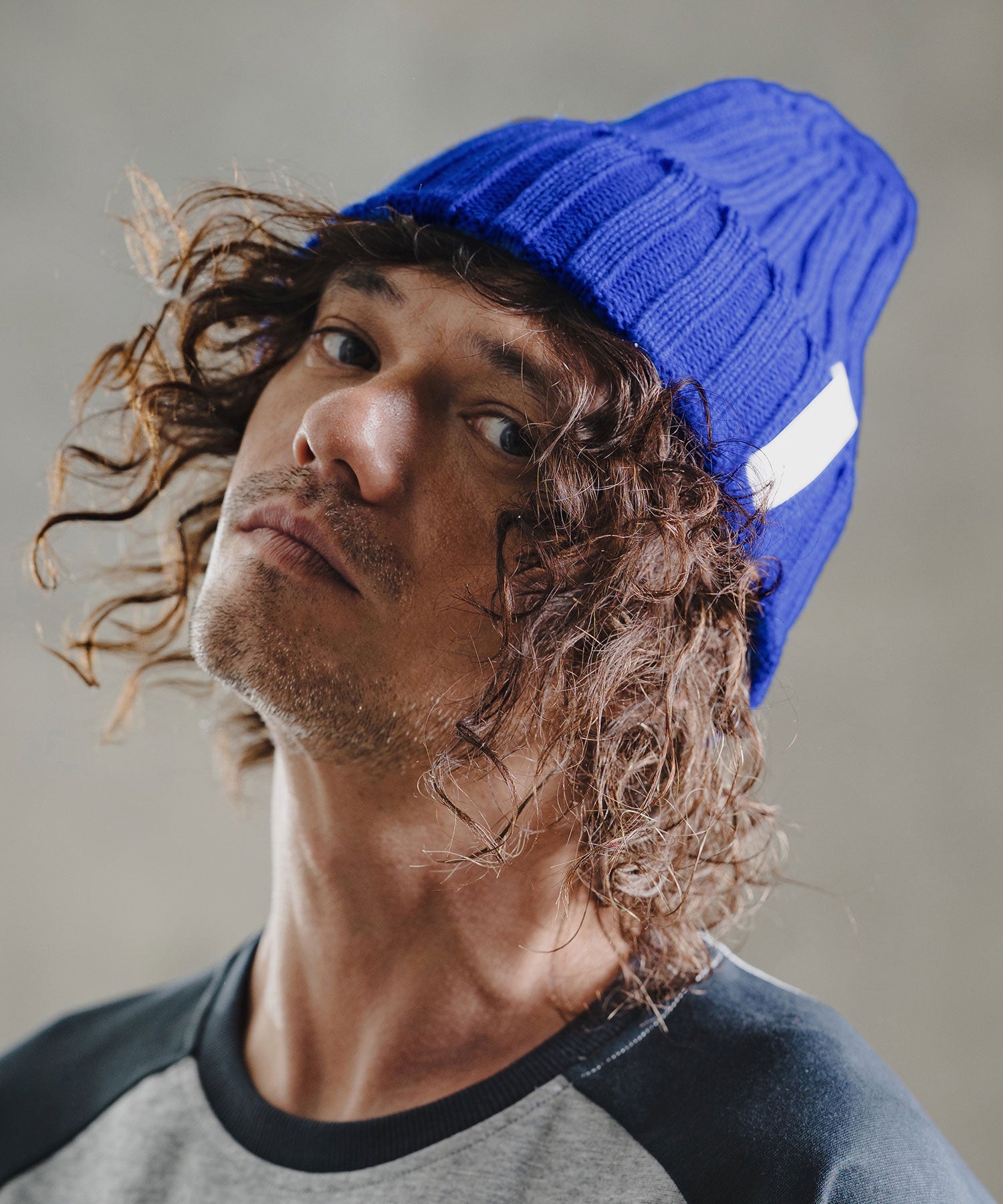 GLIMCLAP(グリムクラップ)】Wide Rib Knit Beanie ニットビーニー(211