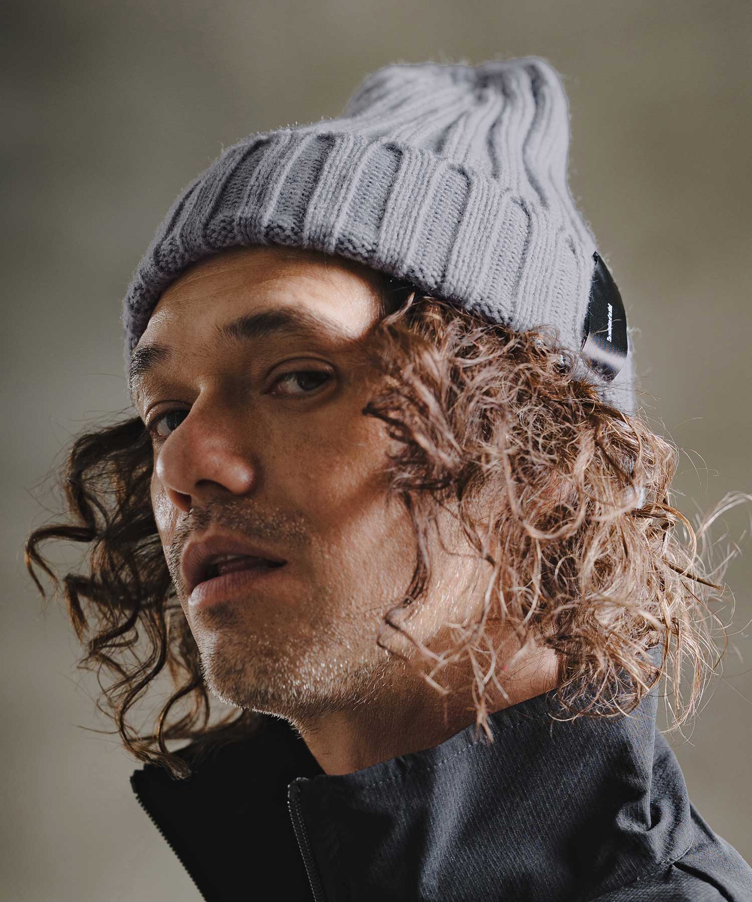 GLIMCLAP(グリムクラップ)】Wide Rib Knit Beanie ニットビーニー(211 GLIMCLAP(グリムクラップ)】Wide Rib Knit Beanie ニットビーニー(211