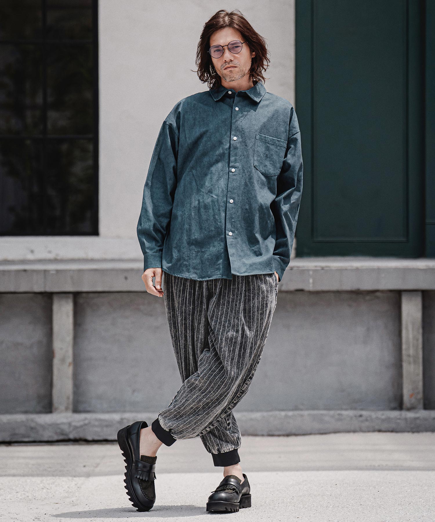 CAMBIO(カンビオ)】【予約販売10月末～11月上旬入荷】Chemical Stripe
