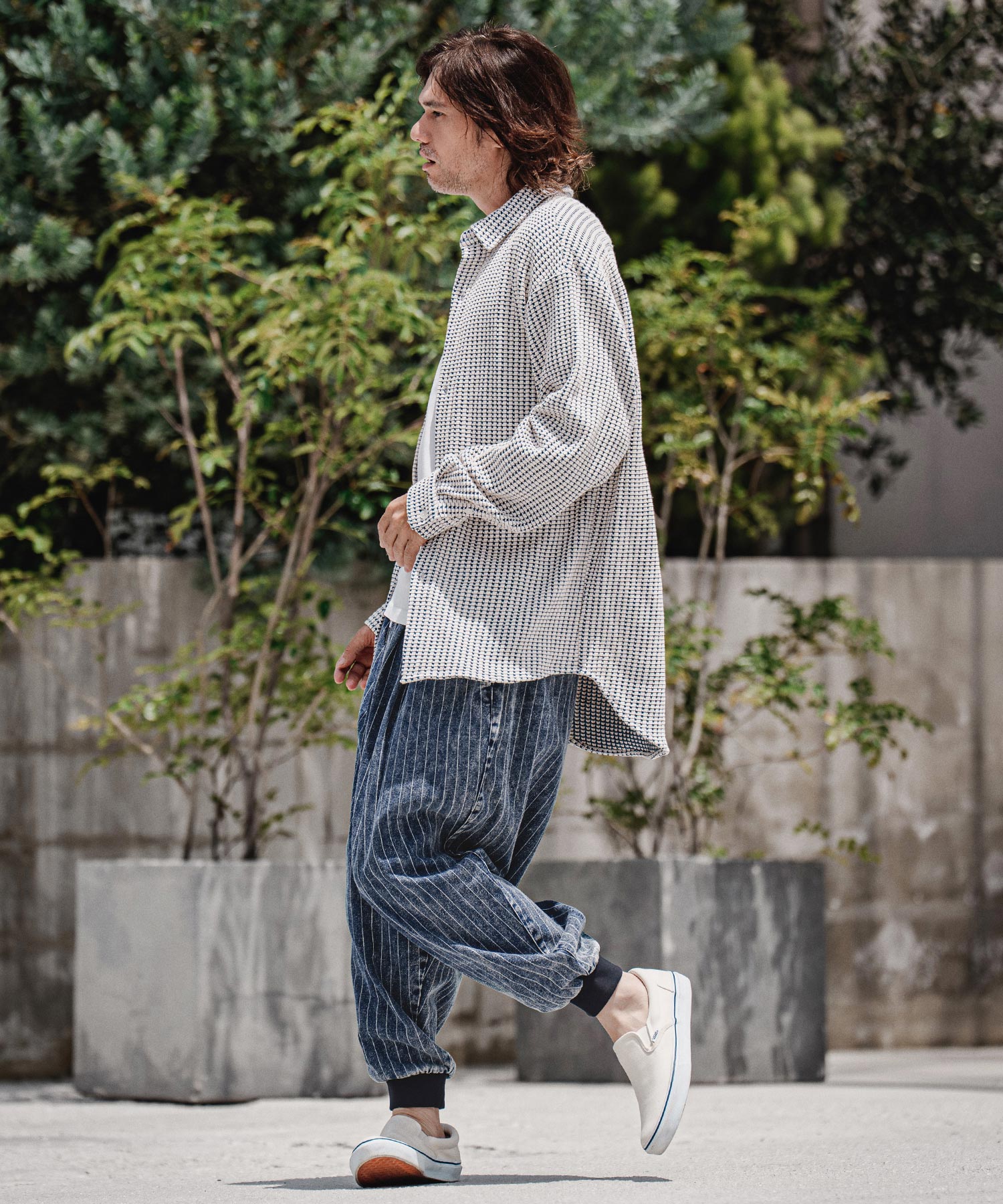 CAMBIO(カンビオ)】【予約販売10月末～11月上旬入荷】Chemical Stripe