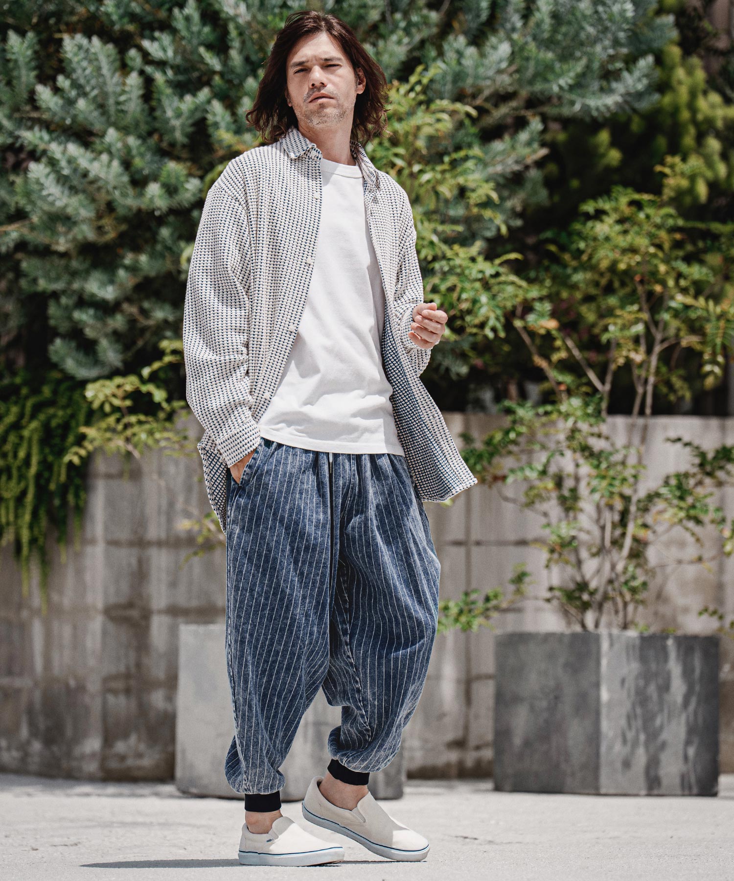 CAMBIO(カンビオ)】【予約販売10月末～11月上旬入荷】Chemical Stripe