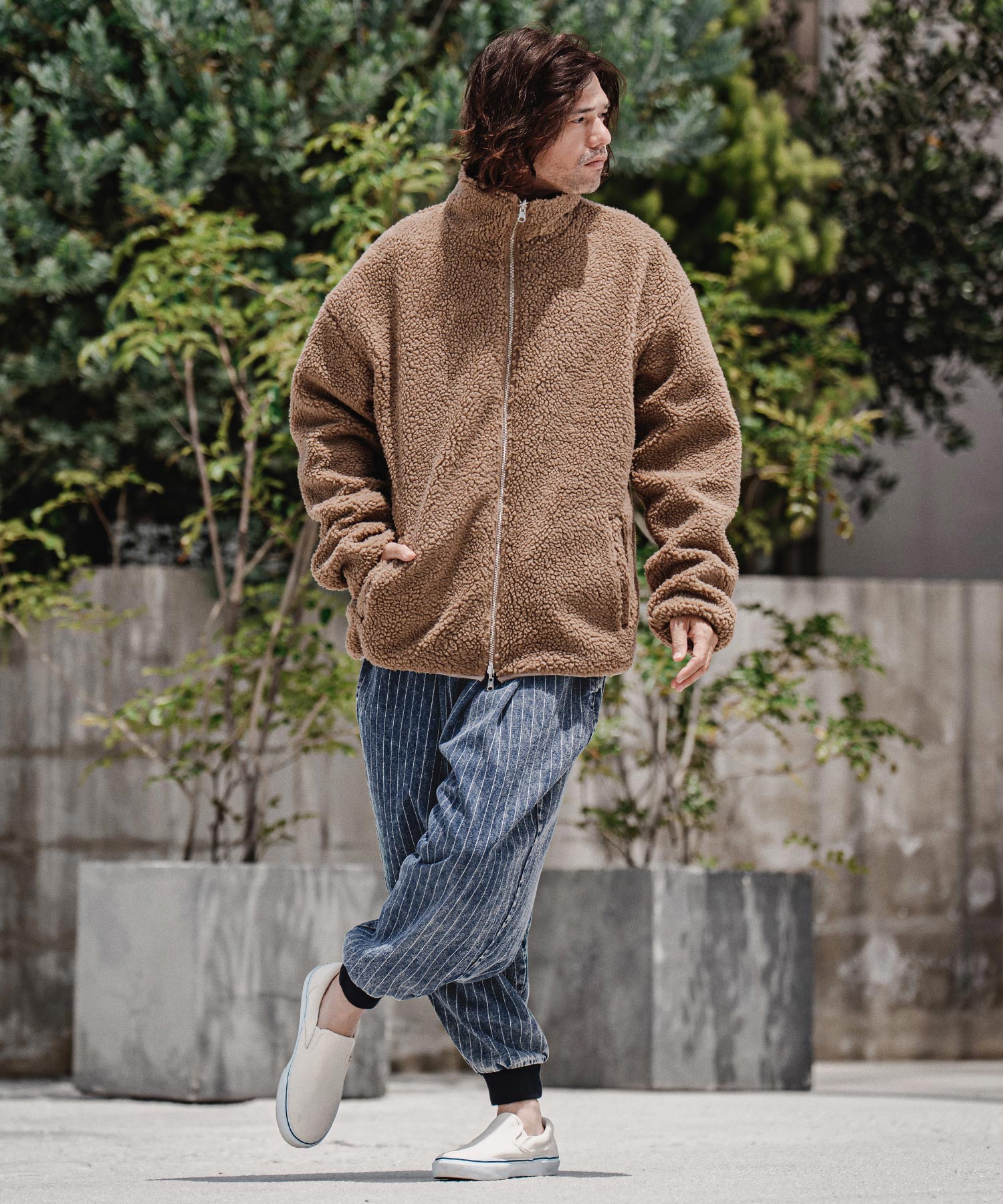 CAMBIO(カンビオ)】【予約販売10月末～11月上旬入荷】Chemical Stripe