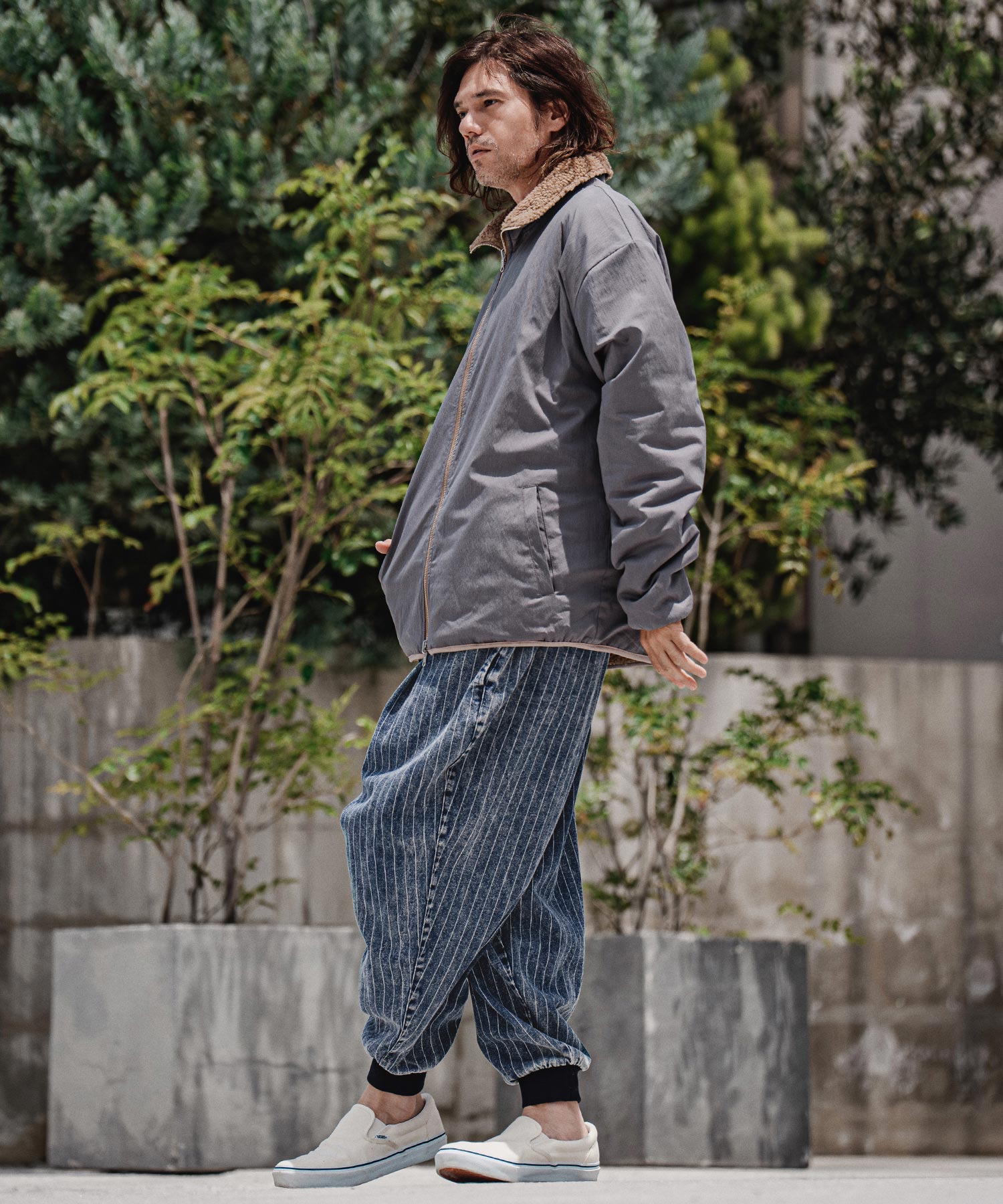 CAMBIO(カンビオ)】【予約販売10月末～11月上旬入荷】Chemical Stripe