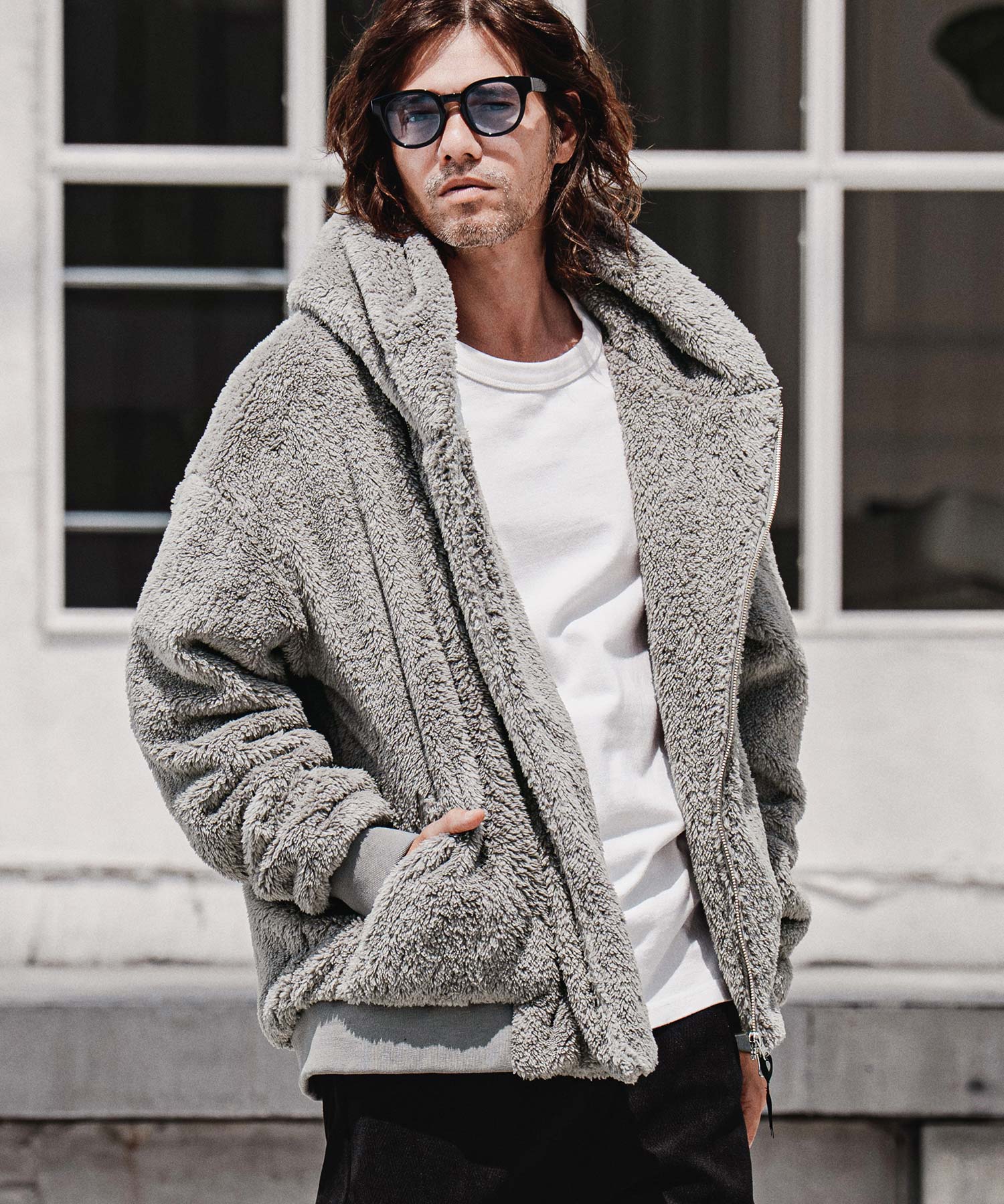 CAMBIO(カンビオ)】【予約販売9月中旬～下旬入荷】Short Micro Fur