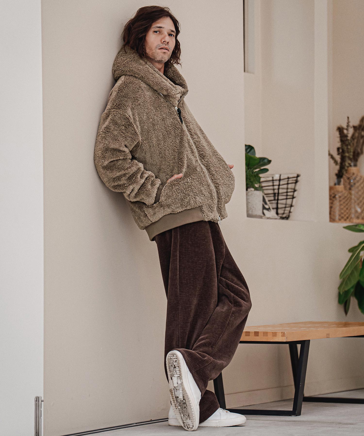 CAMBIO(カンビオ)】【予約販売9月中旬～下旬入荷】Short Micro Fur