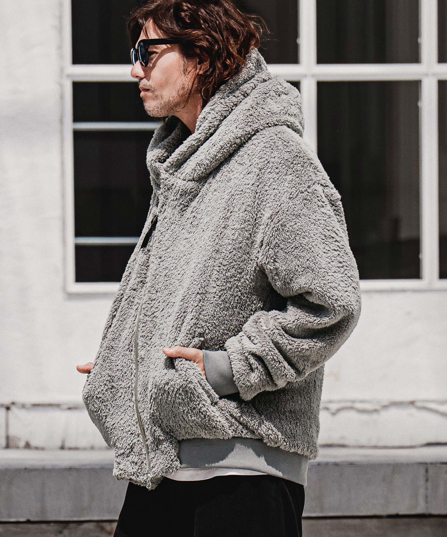CAMBIO(カンビオ)】【予約販売9月中旬～下旬入荷】Short Micro Fur