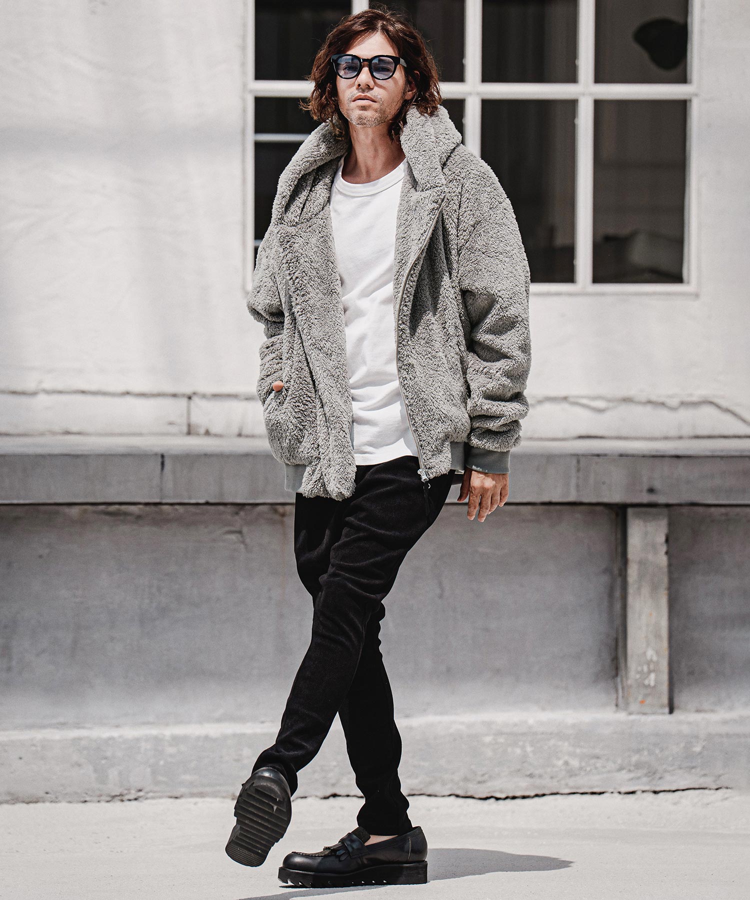CAMBIO(カンビオ)】【予約販売9月中旬～下旬入荷】Short Micro Fur