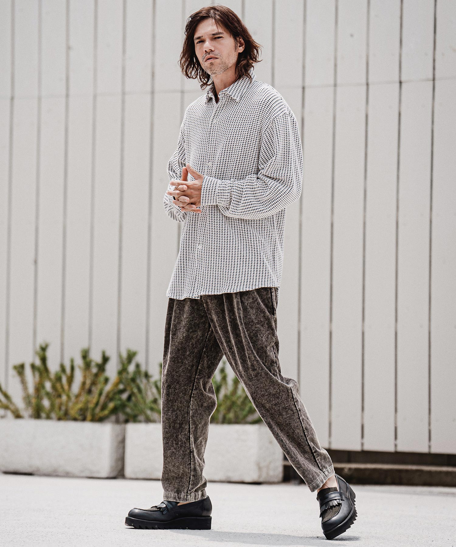 CAMBIO(カンビオ)】【予約販売9月中旬～下旬入荷】Faded Corduroy