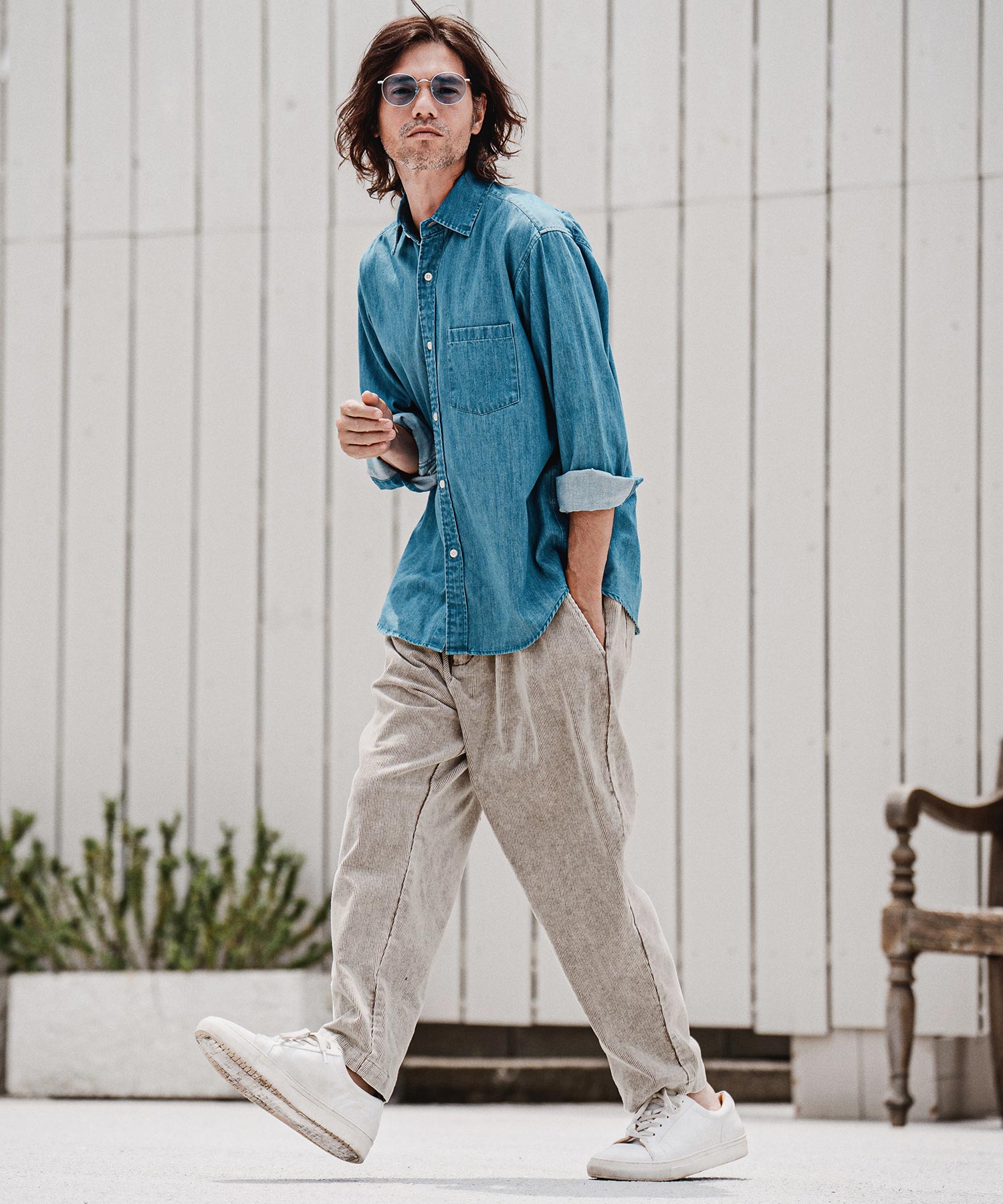 専用　made in Brazil corduroy pants CAMBIO(カンビオ)】【予約販売9月中旬～下旬入荷】Faded Corduroy