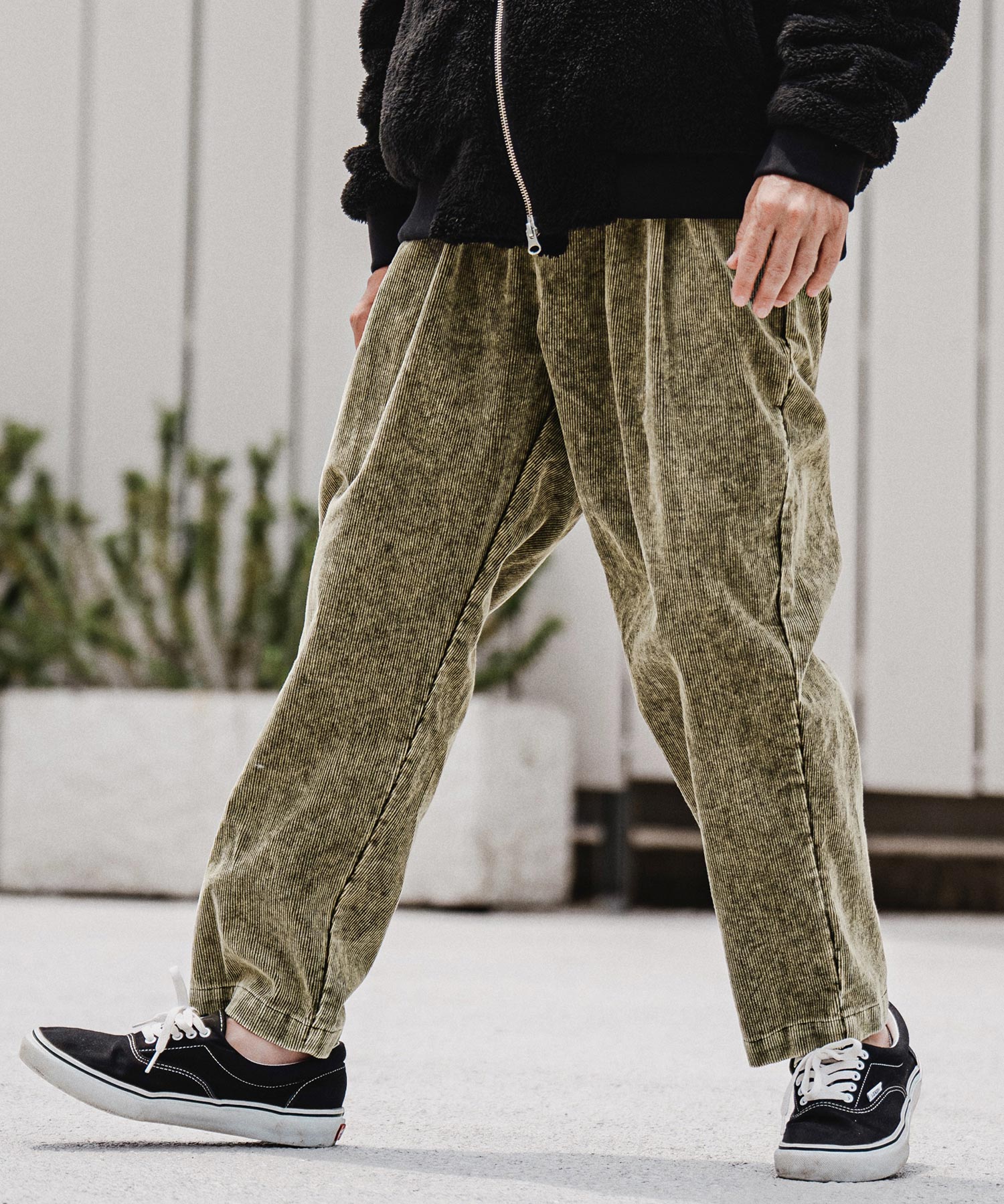 専用　made in Brazil corduroy pants CAMBIO(カンビオ)】【予約販売9月中旬～下旬入荷】Faded Corduroy