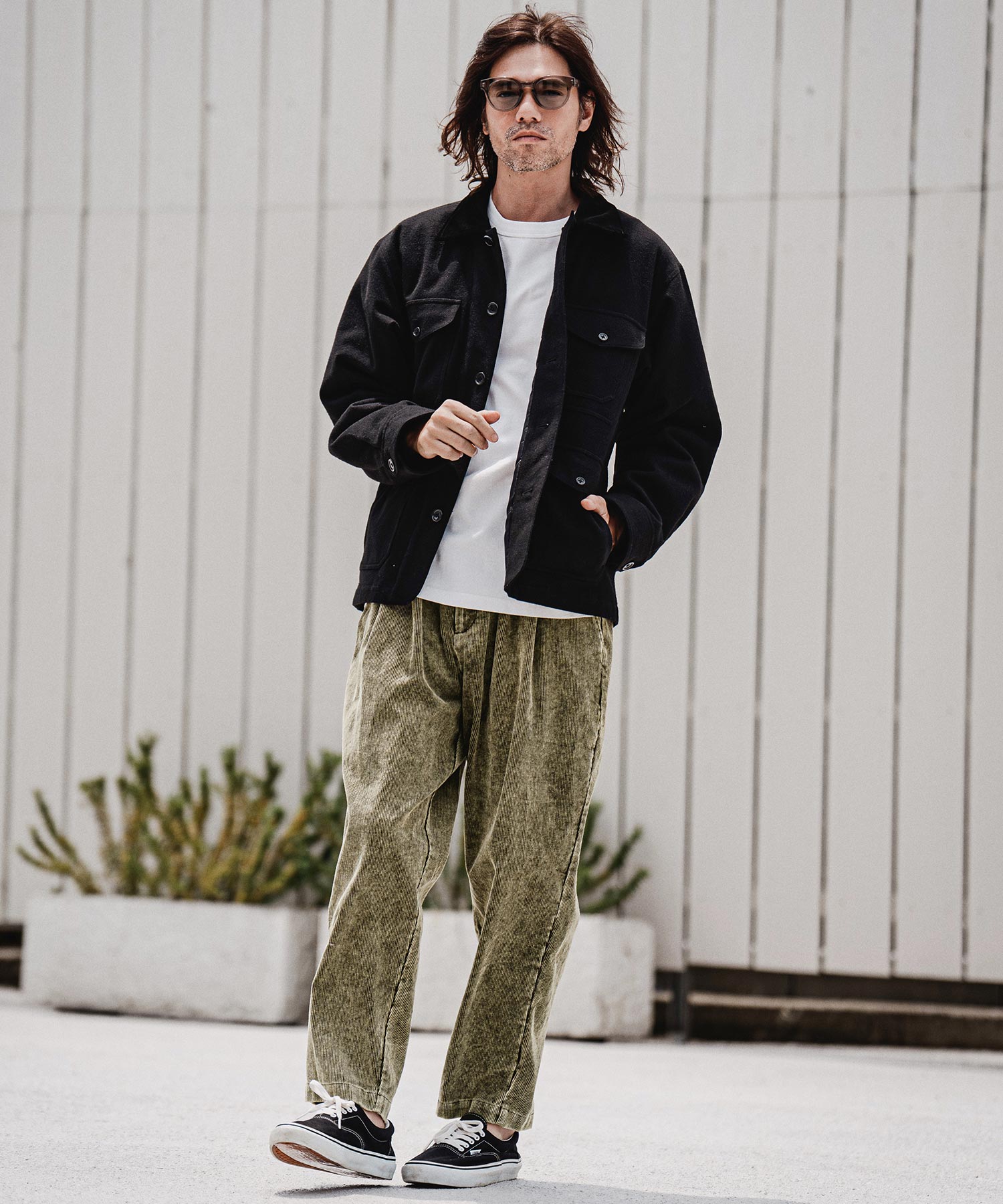 CAMBIO(カンビオ)】【予約販売9月中旬～下旬入荷】Faded Corduroy