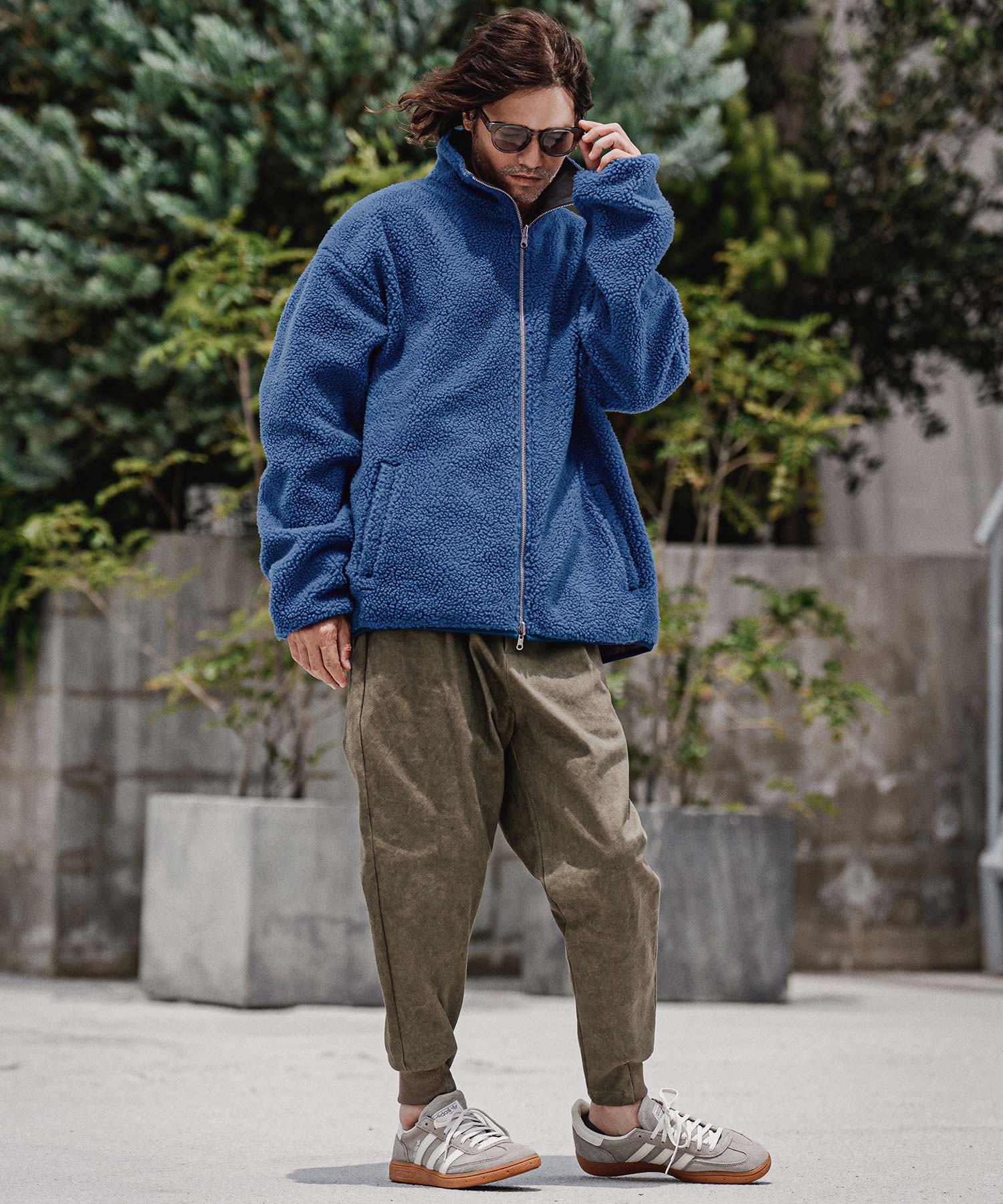 CAMBIO(カンビオ)】Boa×Nylon Reversible Jacket リバーシブル