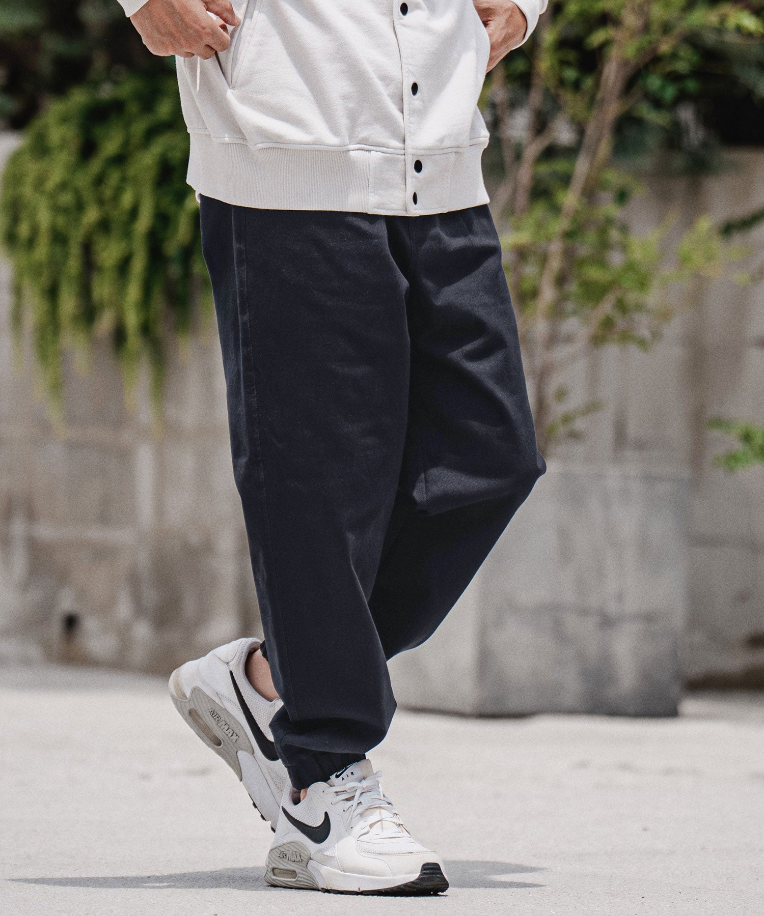 CAMBIO(カンビオ)】【予約販売9月上旬～中旬入荷】 裾ゴムリブツイル