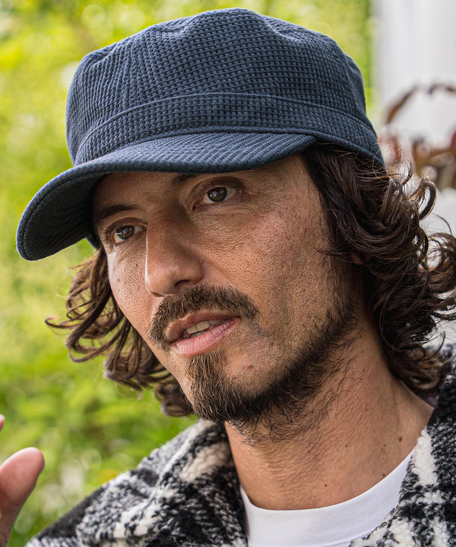 CAMBIO(カンビオ)】Waffle Knit Miner Cap ワークキャップ(NF-262