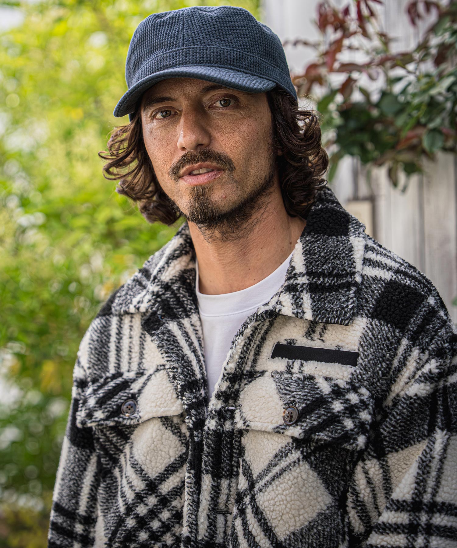 CAMBIO(カンビオ)】Waffle Knit Miner Cap ワークキャップ(NF-262