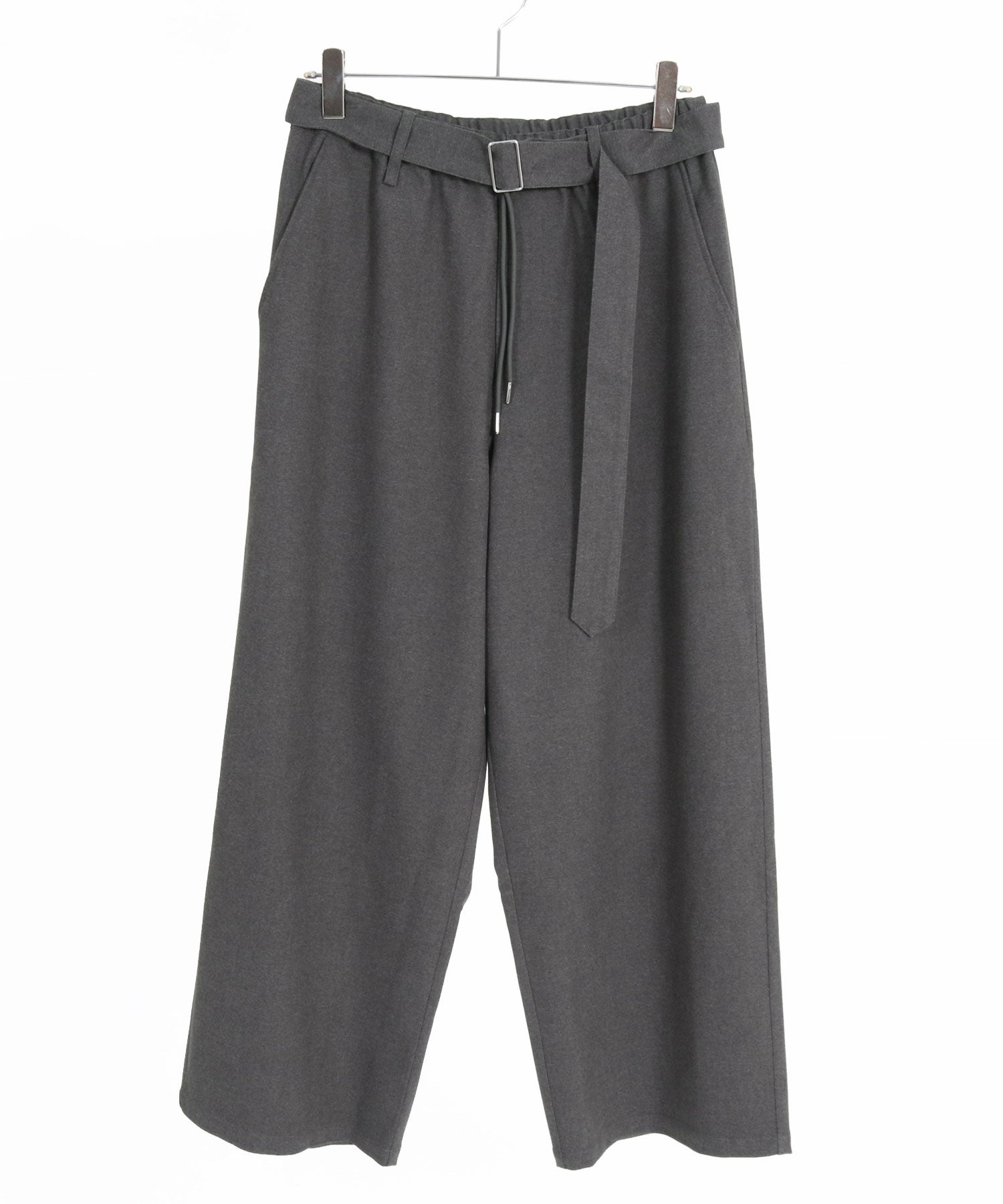 CAMBIO(カンビオ)】【予約販売8月中旬～下旬入荷】Brushed Slacks