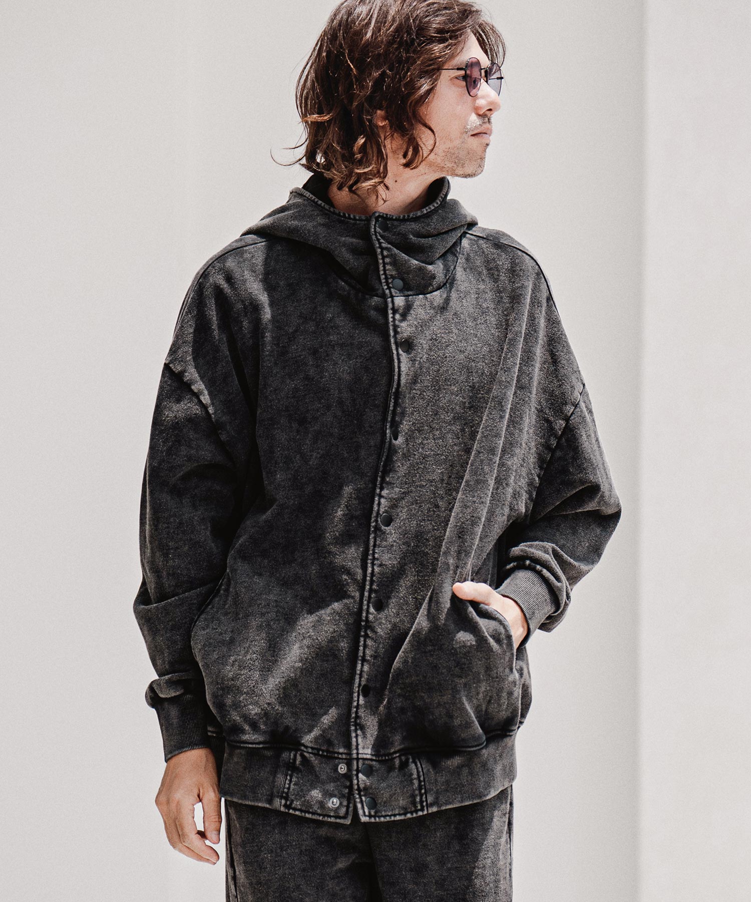 トップス machan CAMBIO(カンビオ)】【予約販売8月上旬～中旬入荷】Faded Sweat Full