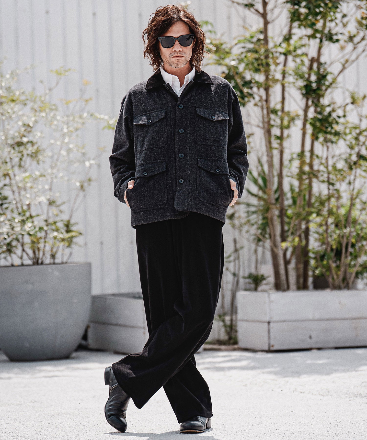 CAMBIO(カンビオ)】【予約販売8月上旬～中旬入荷】Mole Herringbone