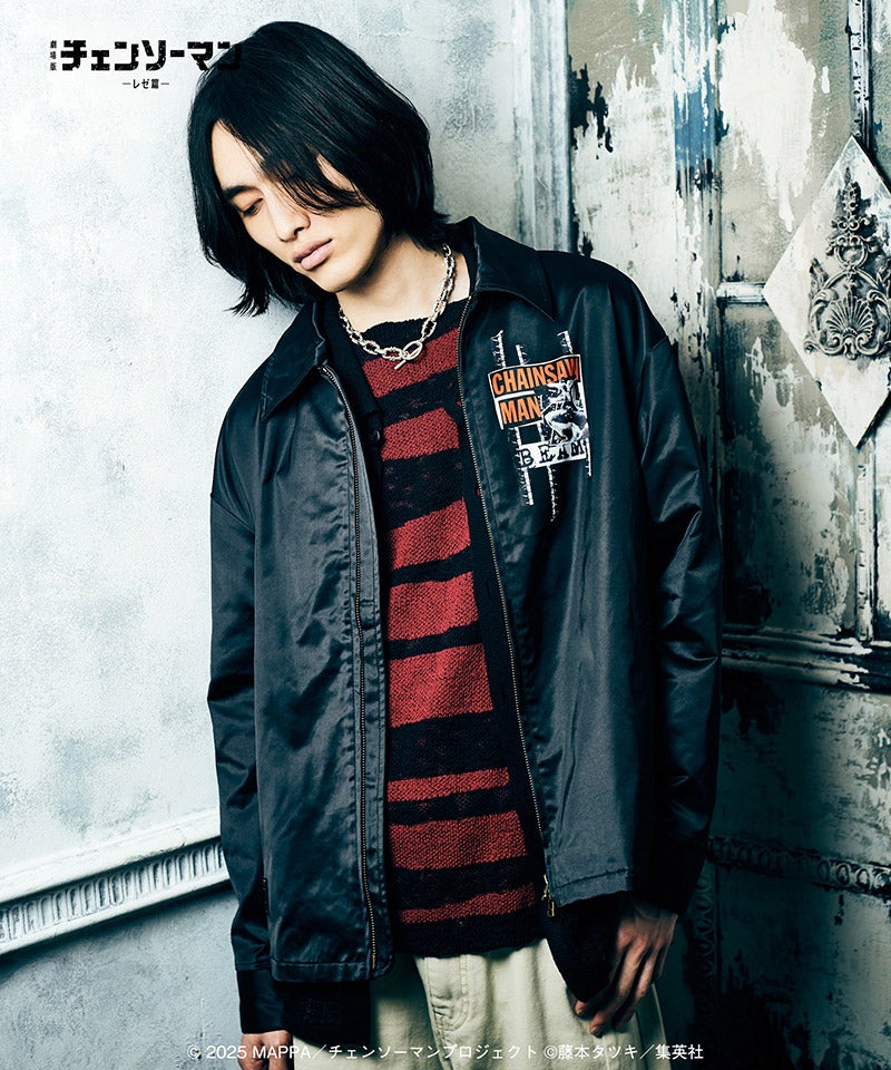 glamb(グラム)】Chainsaw Man ＆ Beam Jacket チェンソーマン＆ビーム
