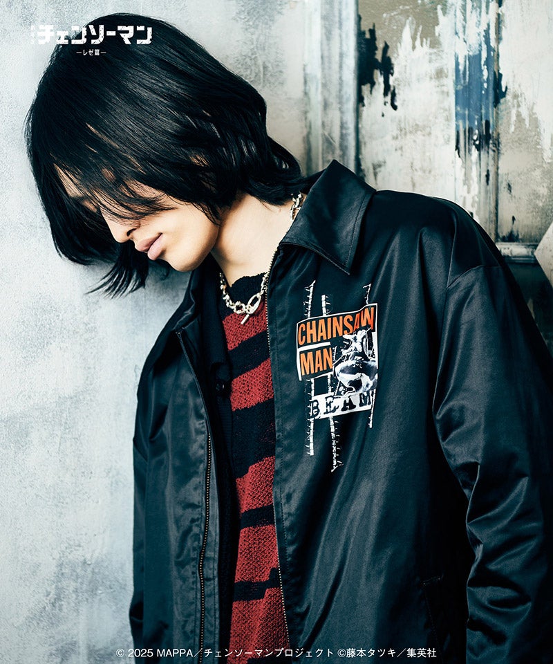 glamb(グラム)】Chainsaw Man ＆ Beam Jacket チェンソーマン＆ビーム