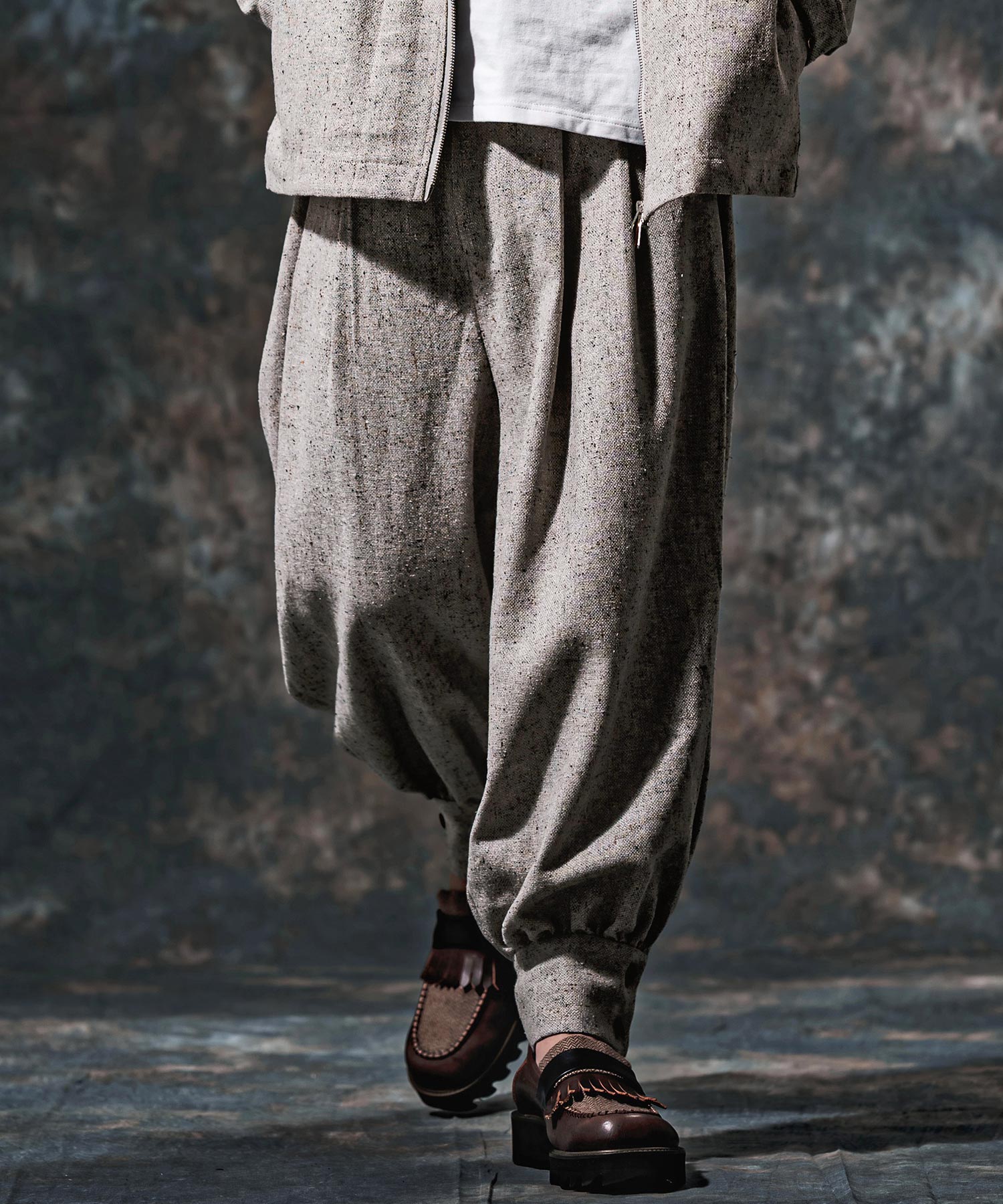 Jih Nunc(ジーヌンク)】【予約販売10月上旬～中旬入荷】ウール起毛