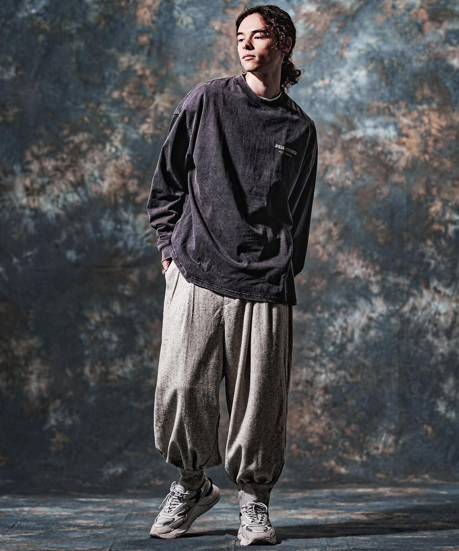 Jih Nunc(ジーヌンク)】【予約販売10月上旬～中旬入荷】ウール起毛